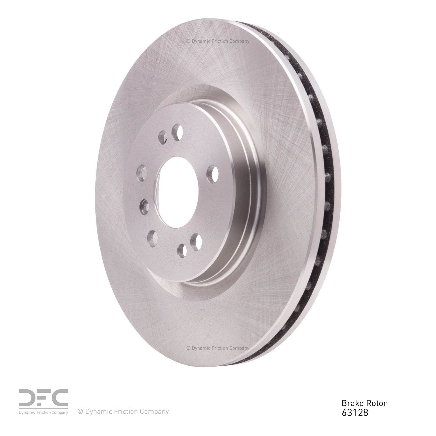 dynamic friction company disc brake rotor  frsport 600-63128