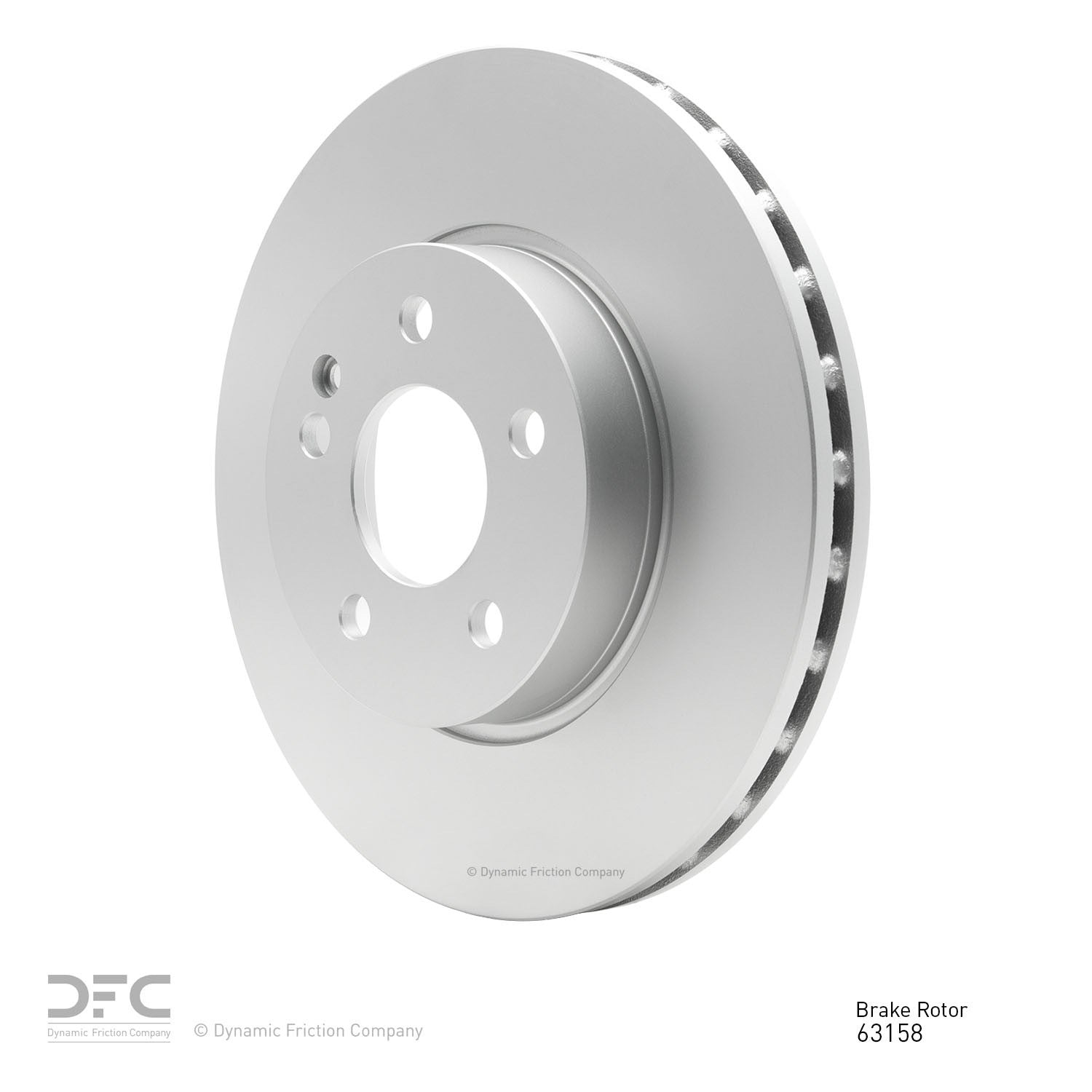 dynamic friction company disc brake rotor  frsport 600-63158