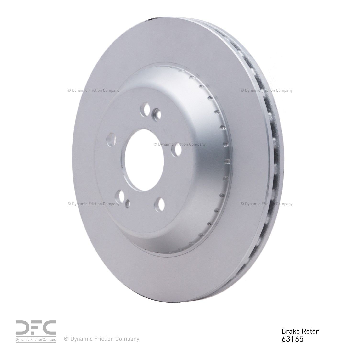 dynamic friction company disc brake rotor  frsport 600-63165