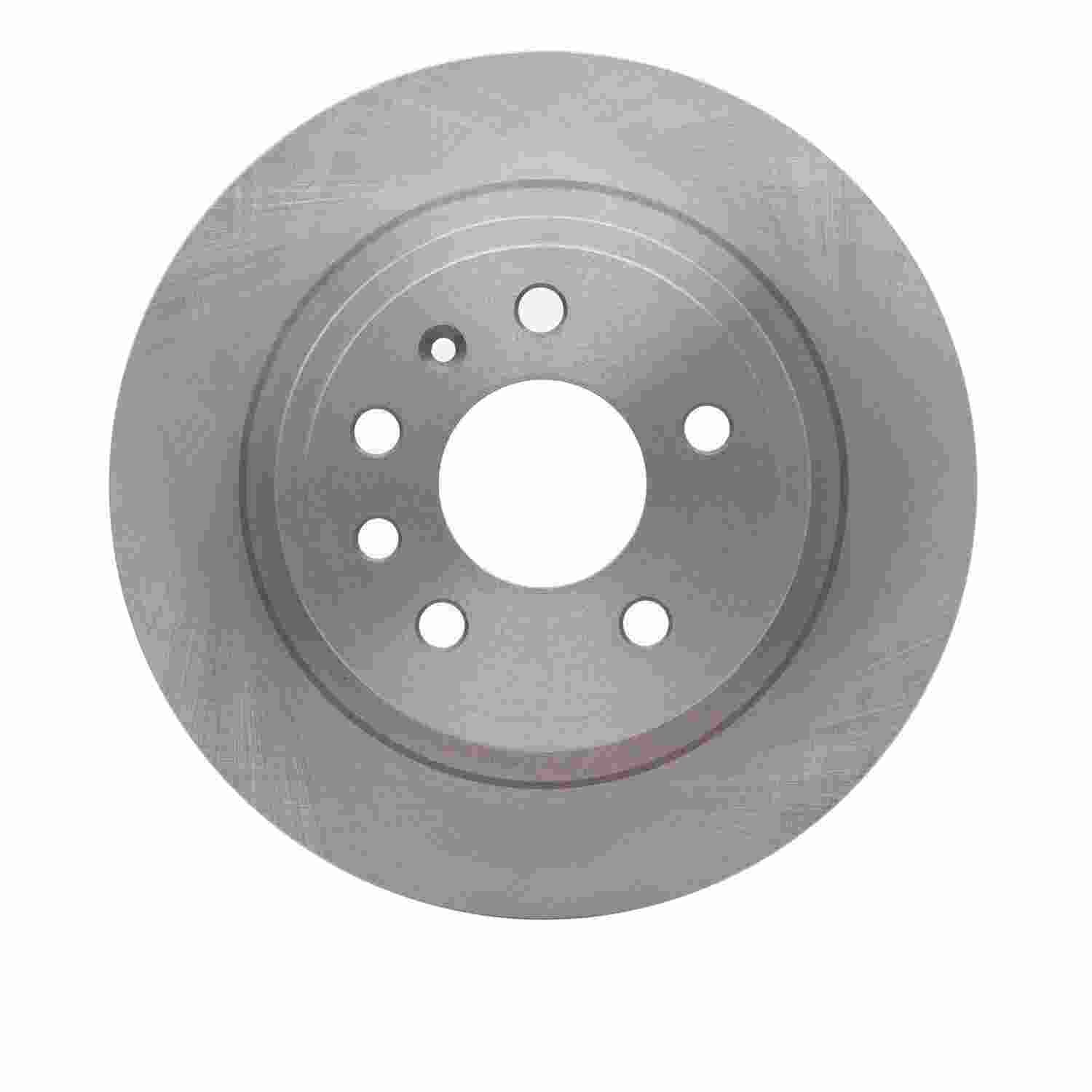 Dynamic Friction Company Disc Brake Rotor  top view frsport 600-65012