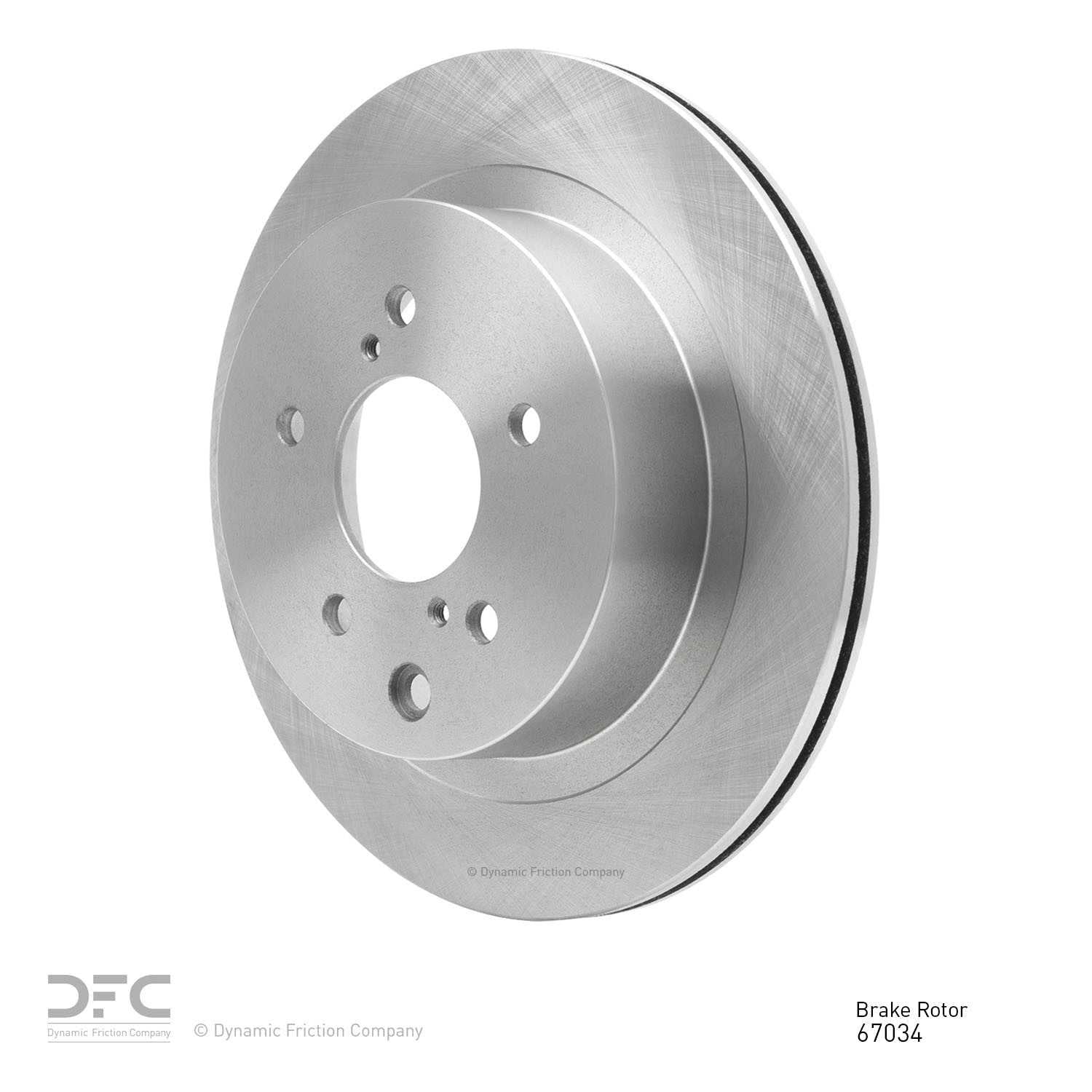 dynamic friction company disc brake rotor  frsport 600-67034