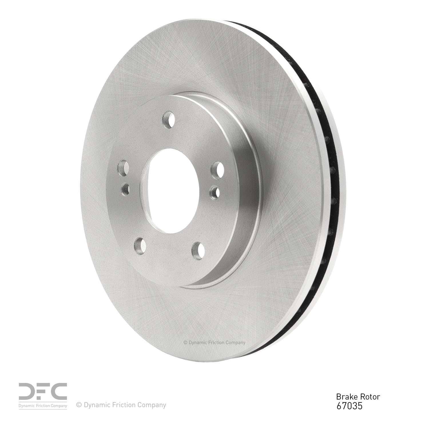 dynamic friction company disc brake rotor  frsport 600-67035