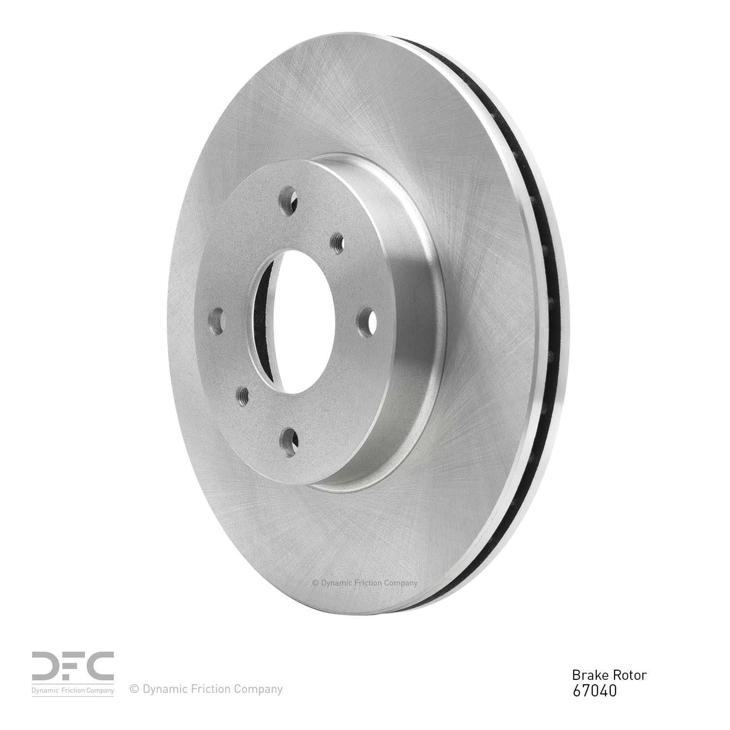 dynamic friction company disc brake rotor  frsport 600-67040