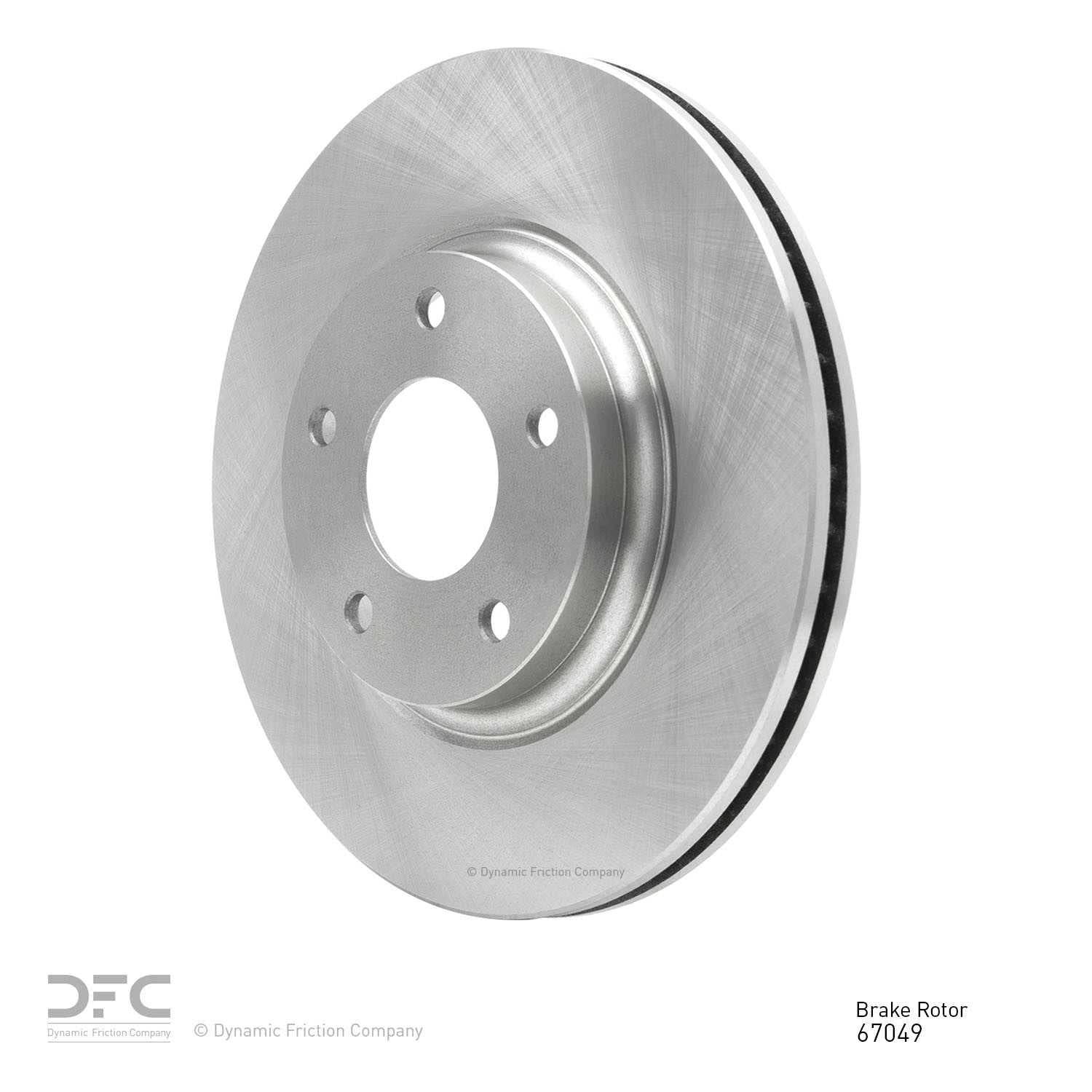 dynamic friction company disc brake rotor  frsport 600-67049