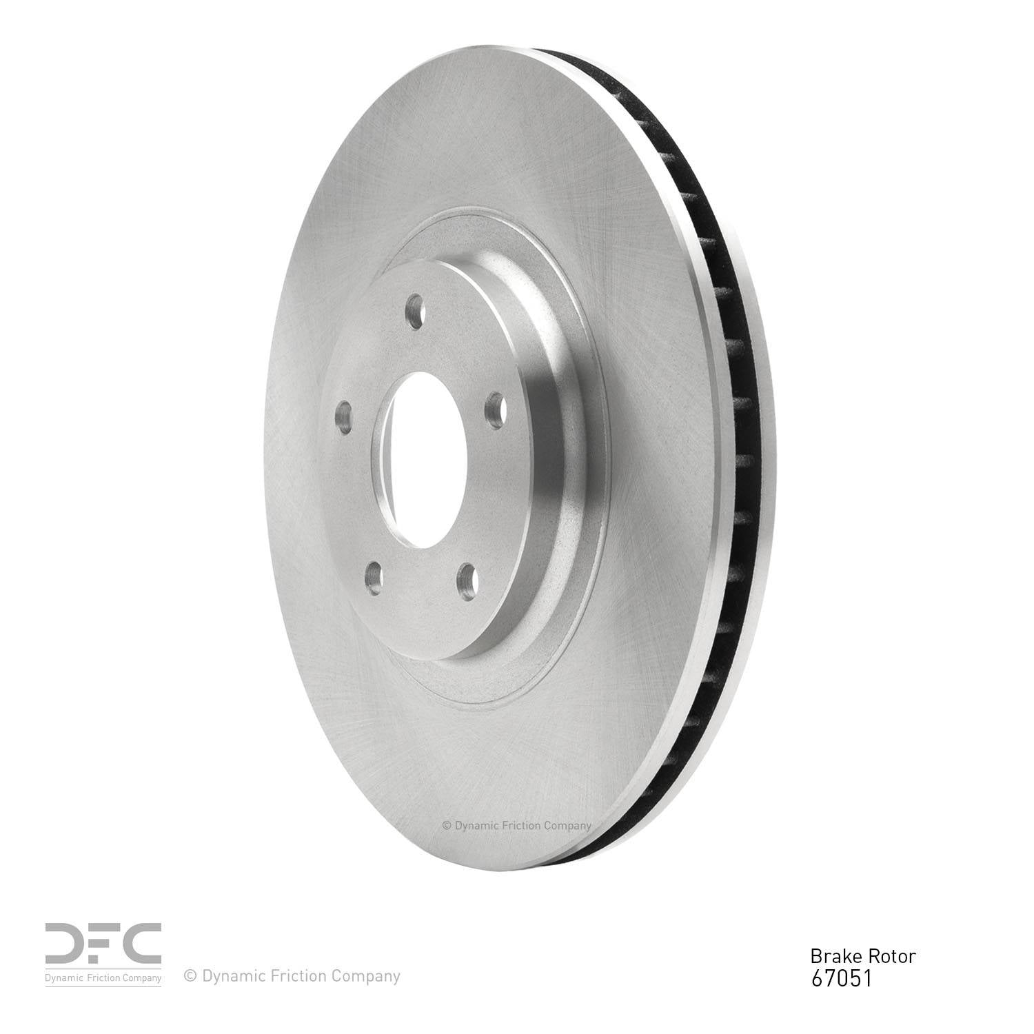 dynamic friction company disc brake rotor  frsport 600-67051