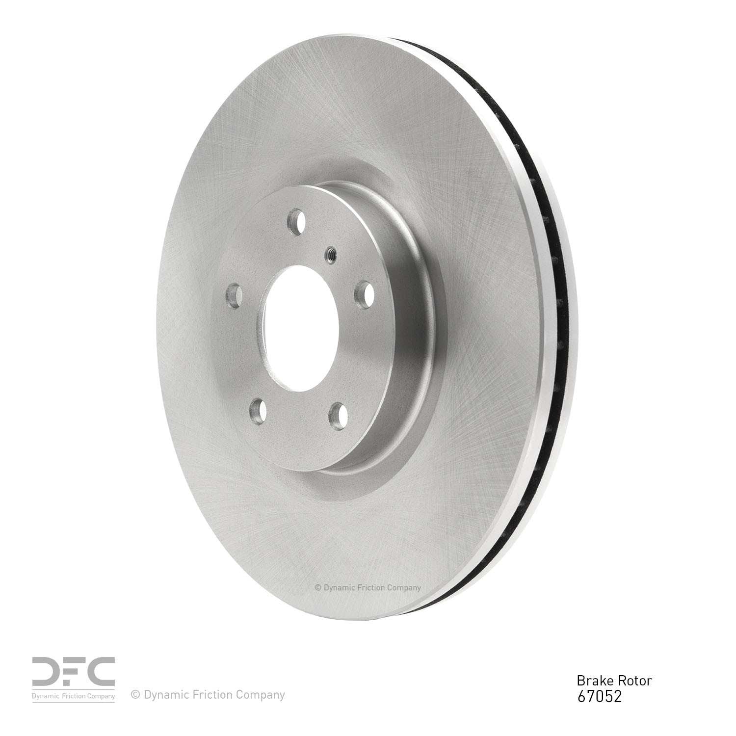 dynamic friction company disc brake rotor  frsport 600-67052