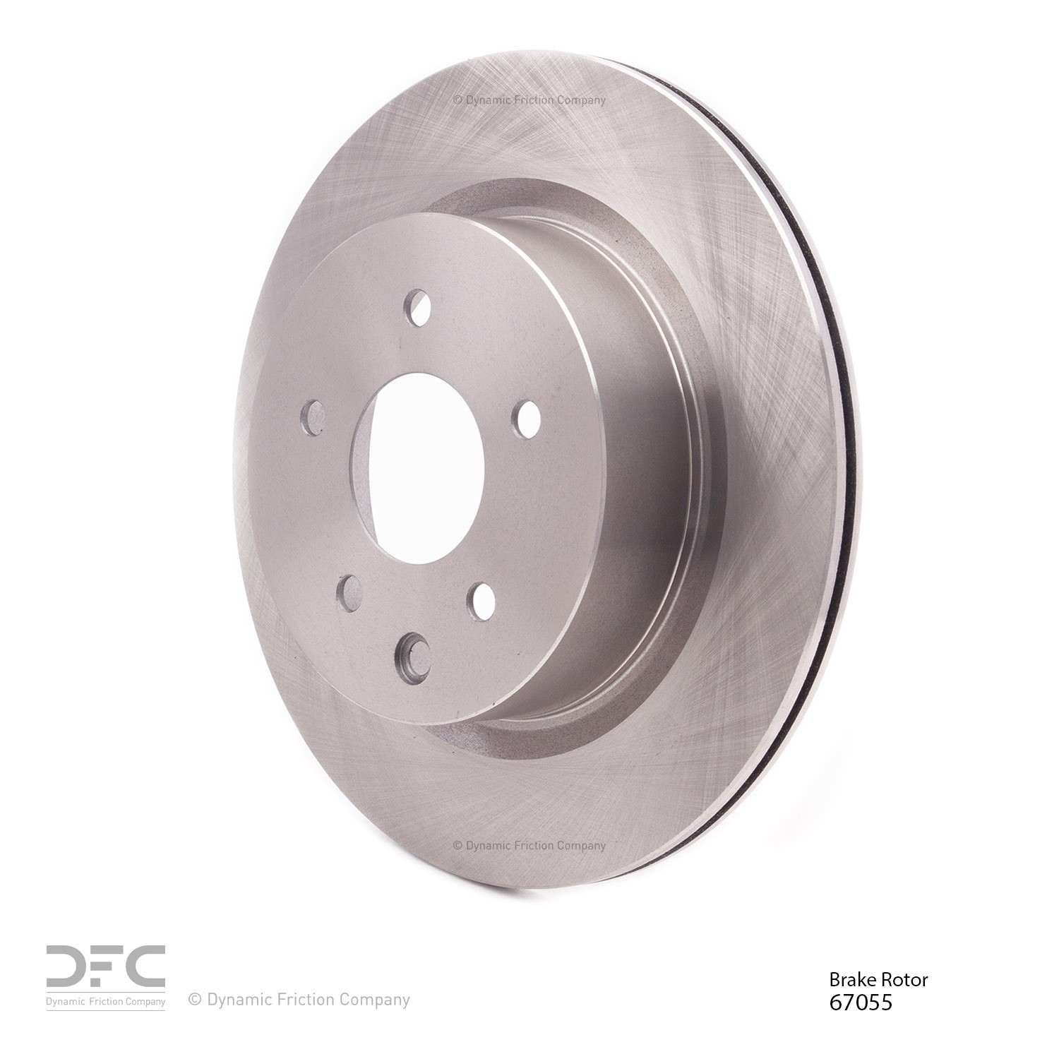 dynamic friction company disc brake rotor  frsport 600-67055