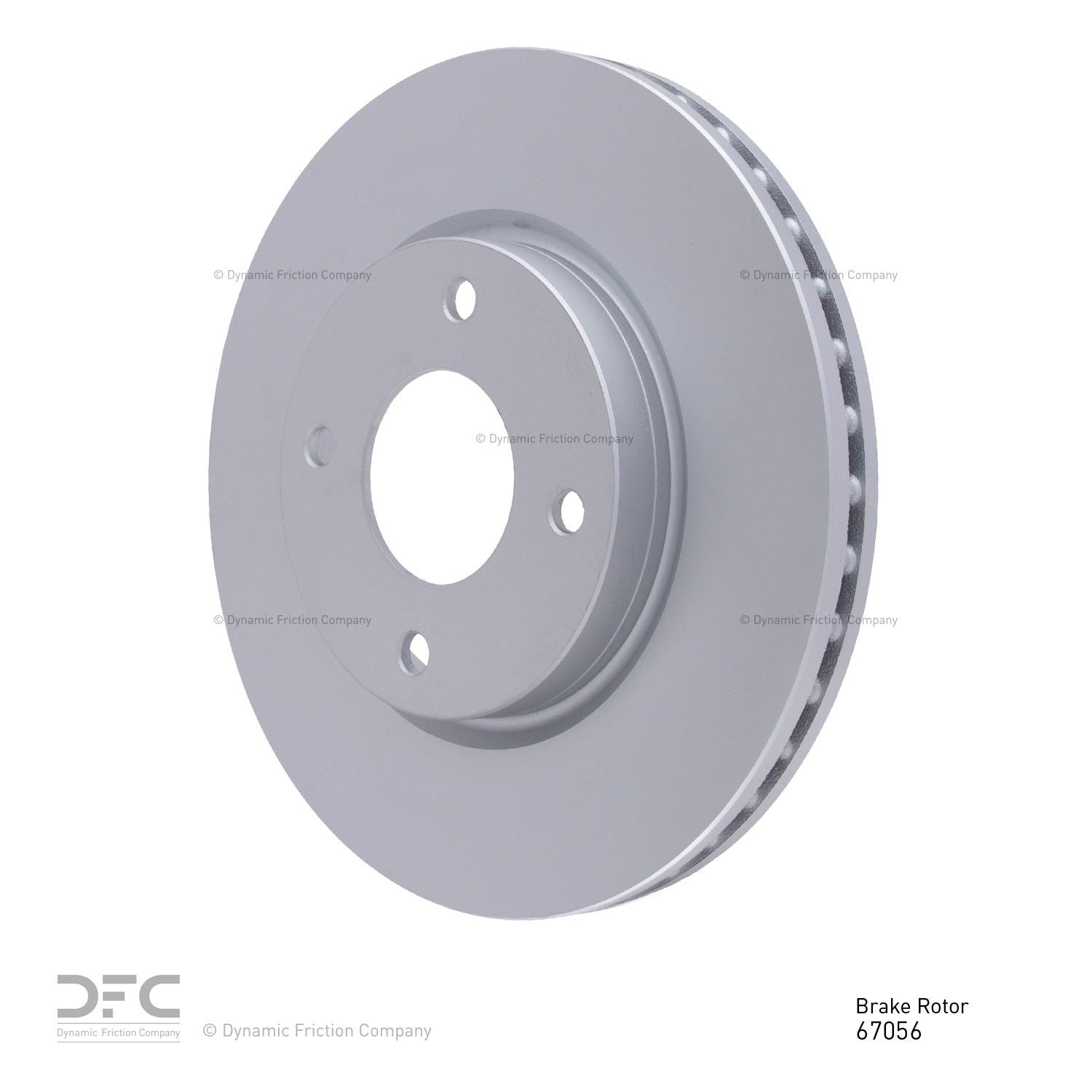 dynamic friction company disc brake rotor  frsport 600-67056