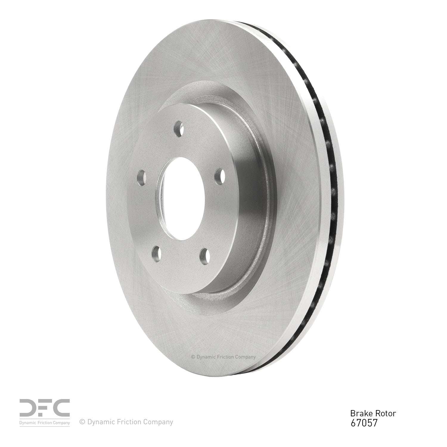 dynamic friction company disc brake rotor  frsport 600-67057