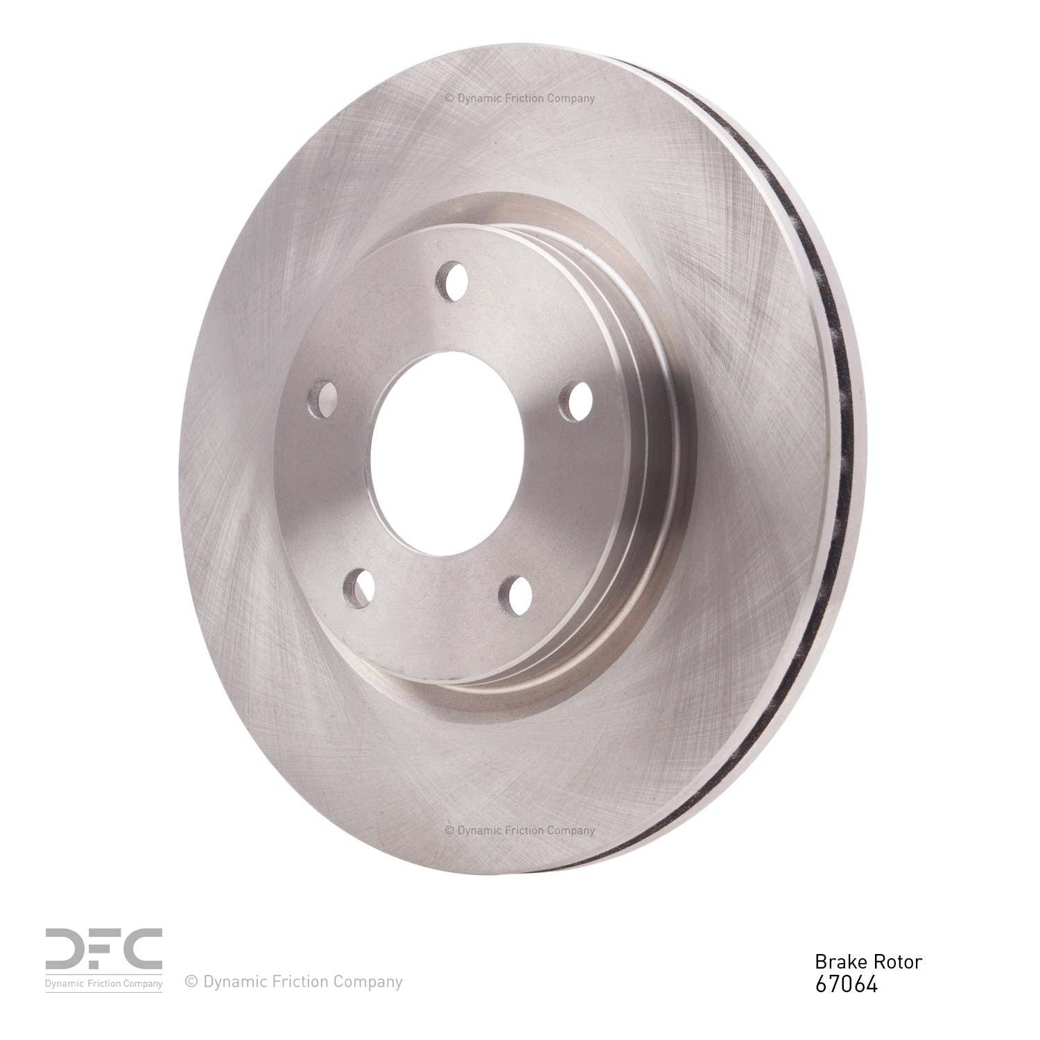 dynamic friction company disc brake rotor  frsport 600-67064