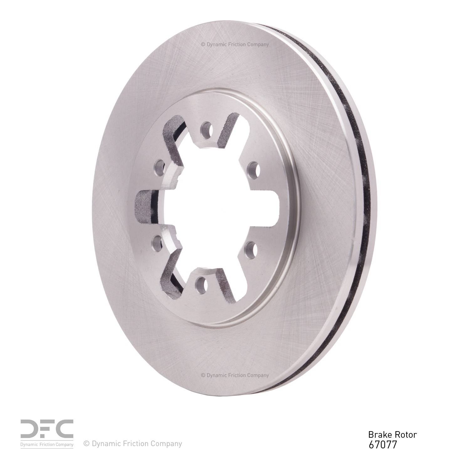 dynamic friction company disc brake rotor  frsport 600-67077