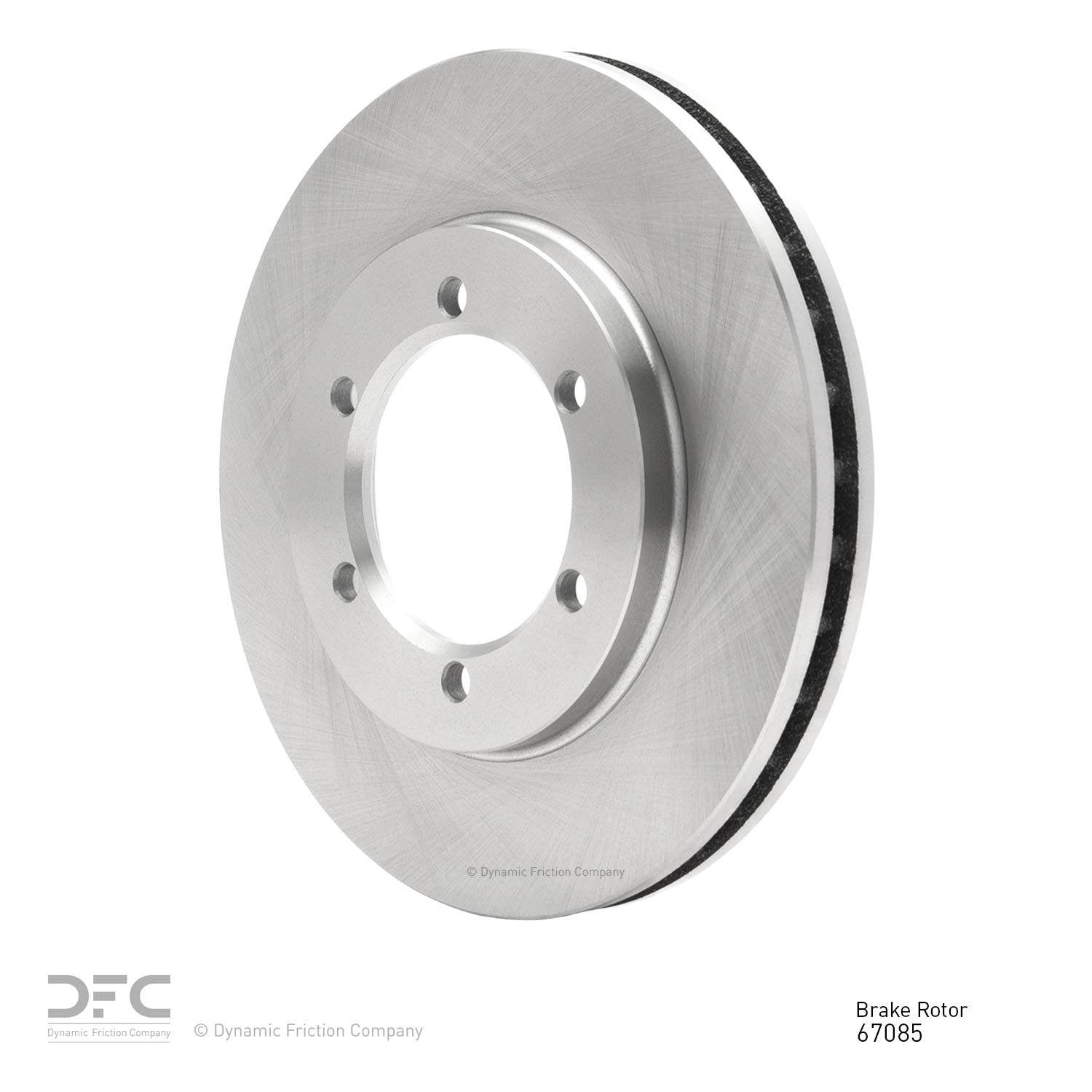 dynamic friction company disc brake rotor  frsport 600-67085