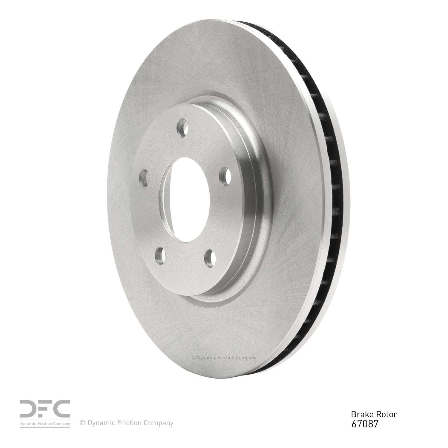 dynamic friction company disc brake rotor  frsport 600-67087