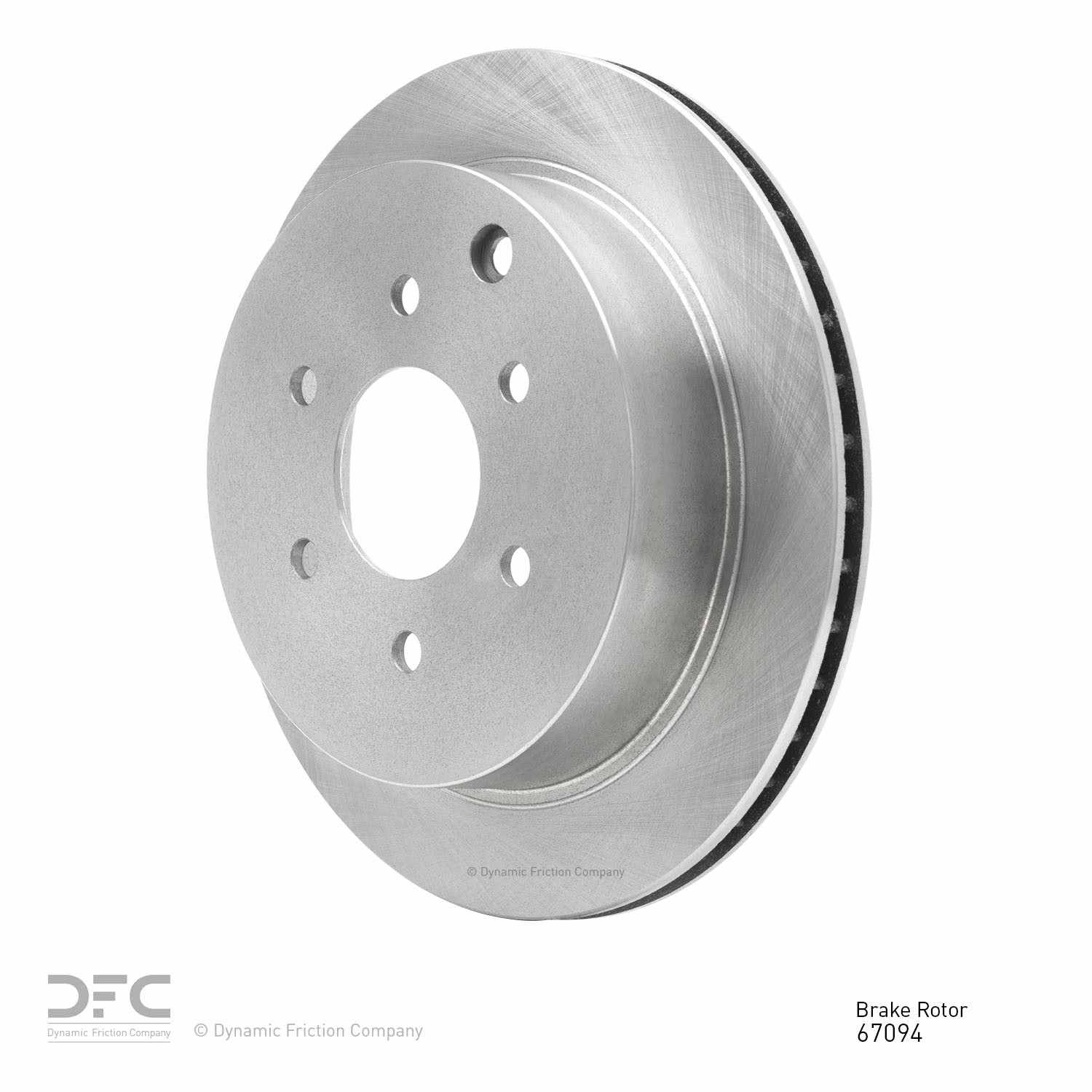 dynamic friction company disc brake rotor  frsport 600-67094