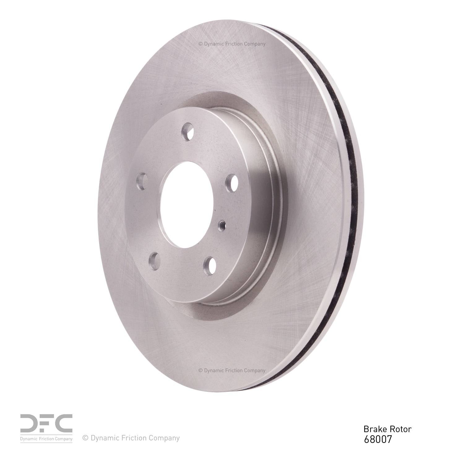 dynamic friction company disc brake rotor  frsport 600-68007