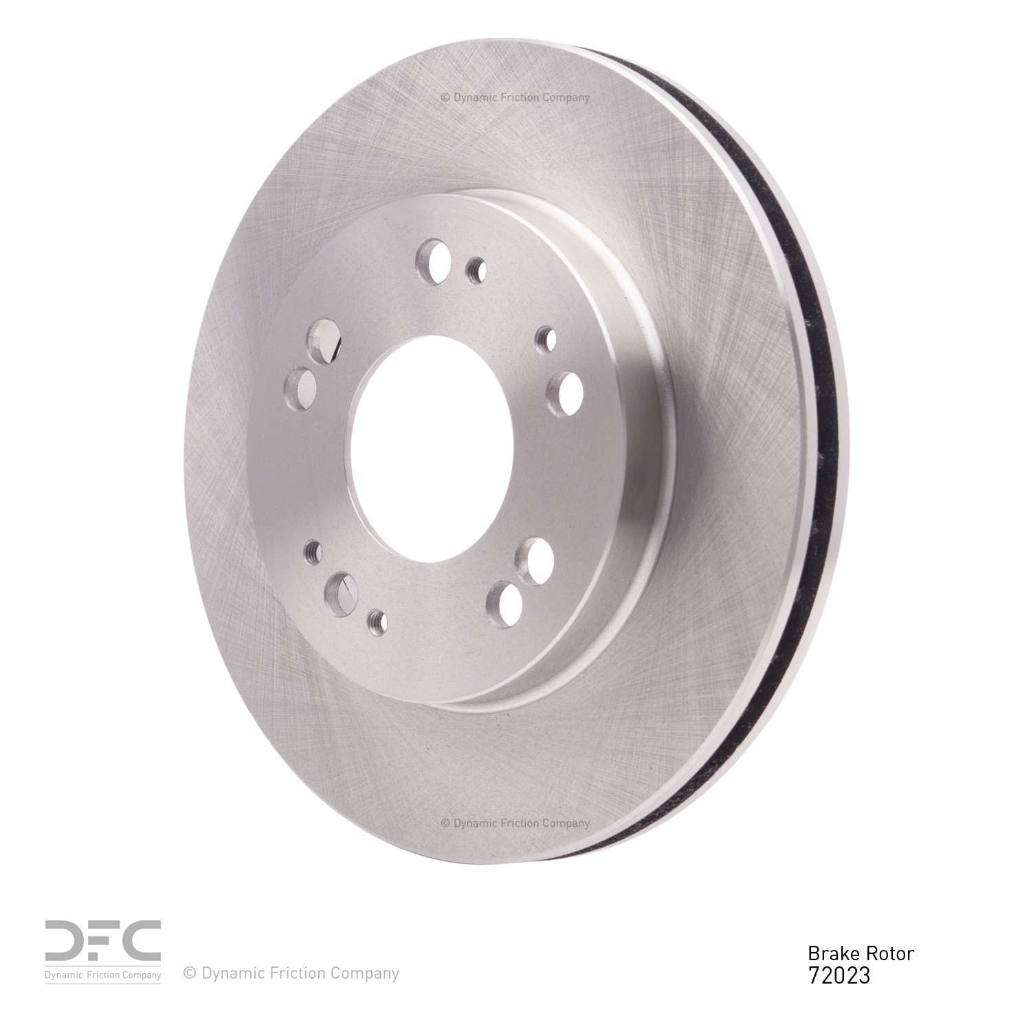 dynamic friction company disc brake rotor  frsport 600-72023