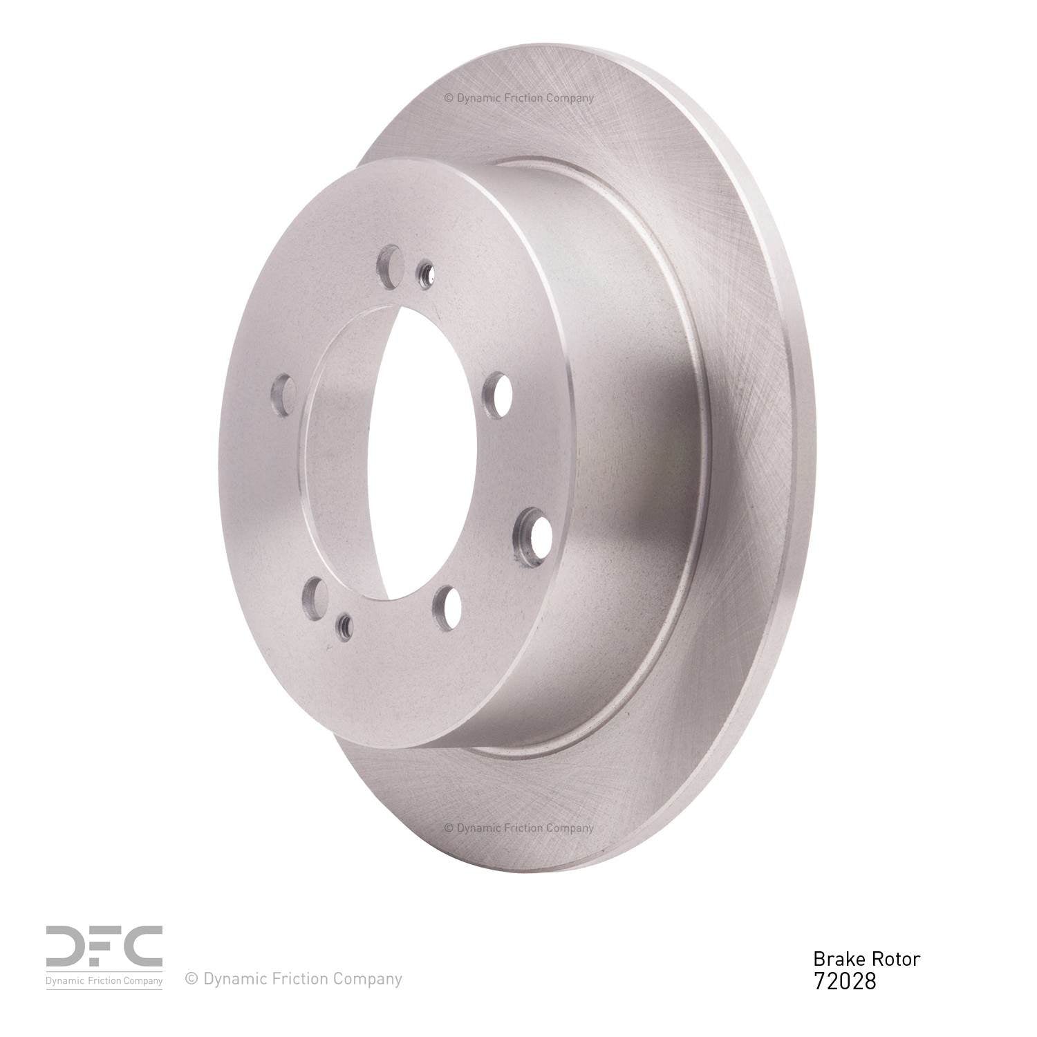 dynamic friction company disc brake rotor  frsport 600-72028