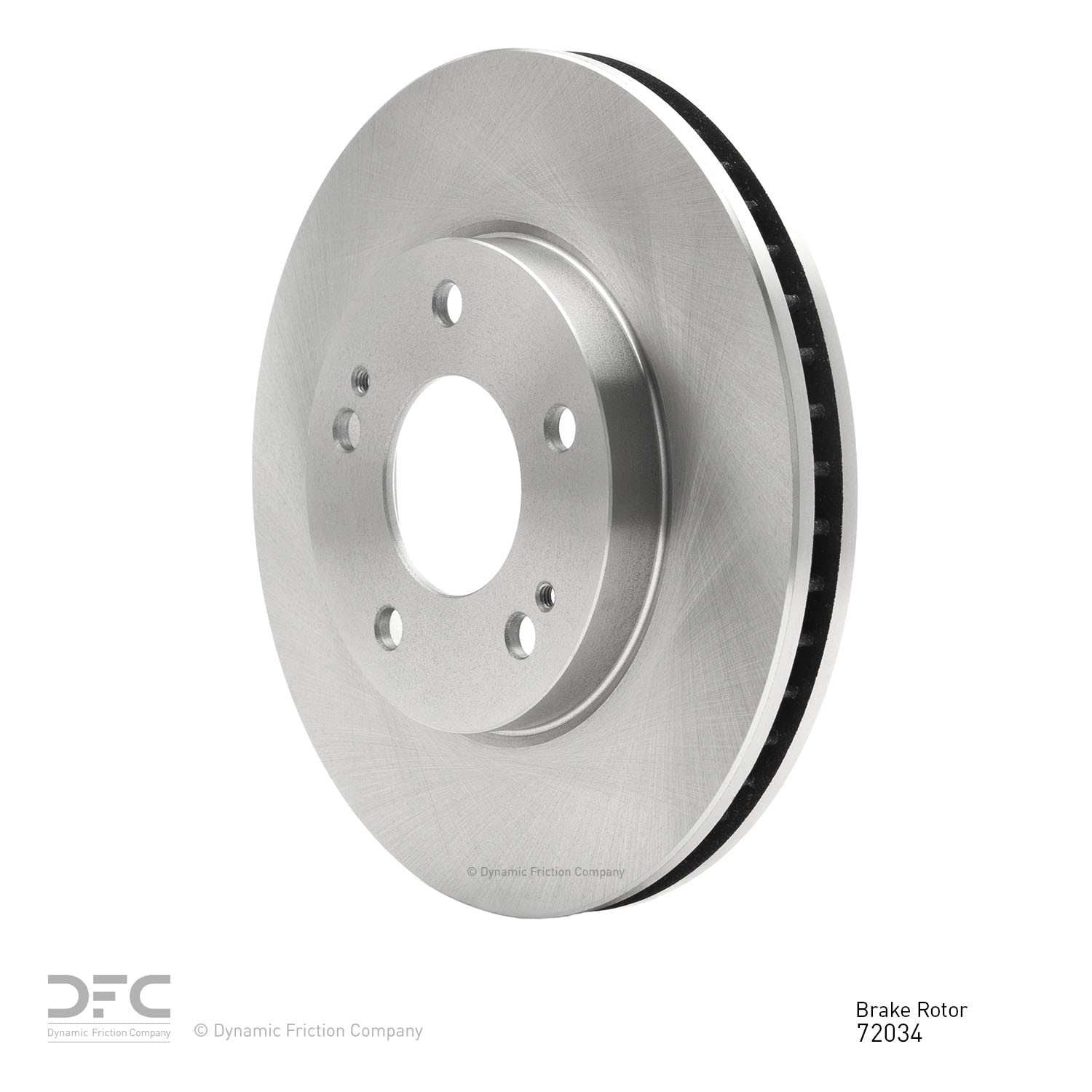 dynamic friction company disc brake rotor  frsport 600-72034