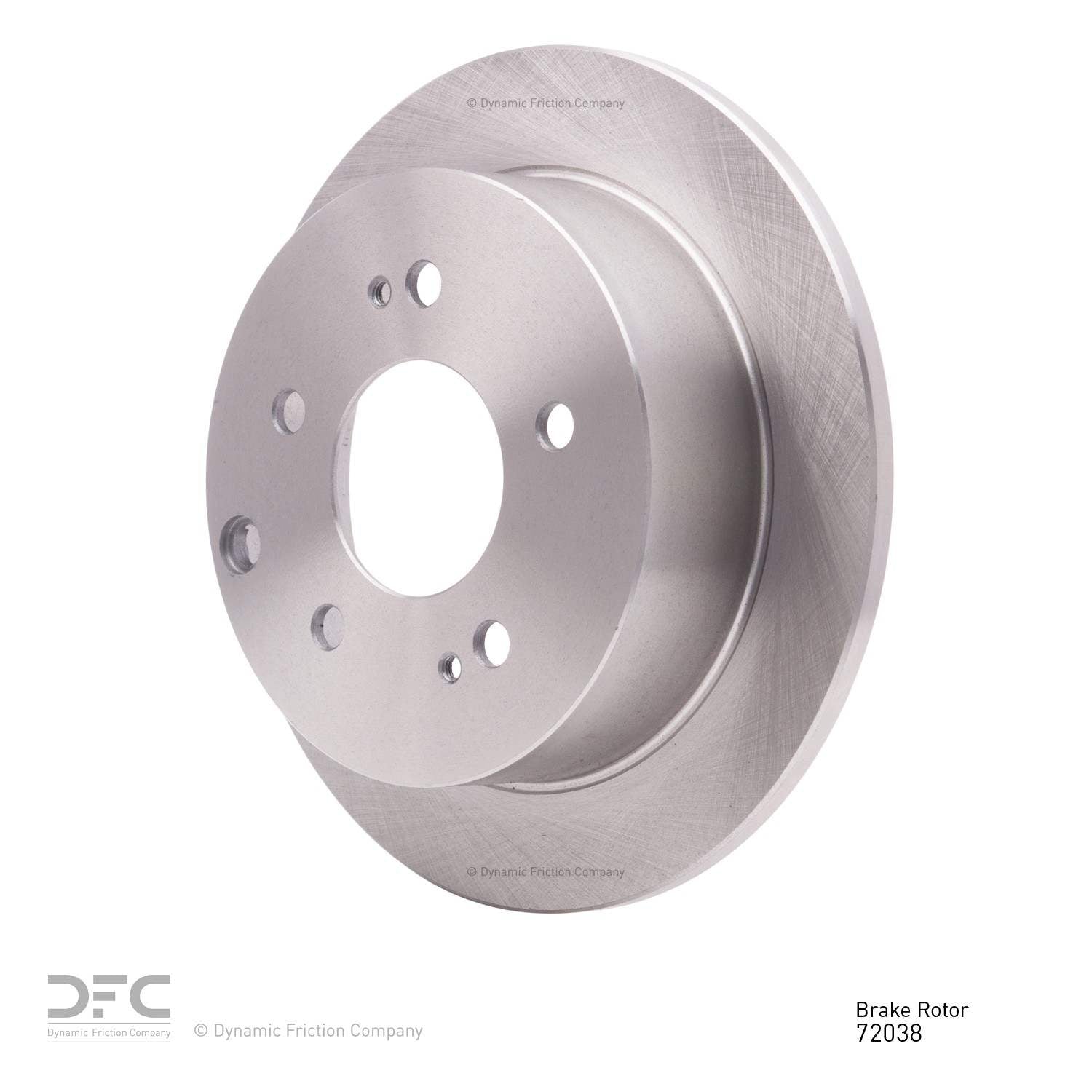 dynamic friction company disc brake rotor  frsport 600-72038