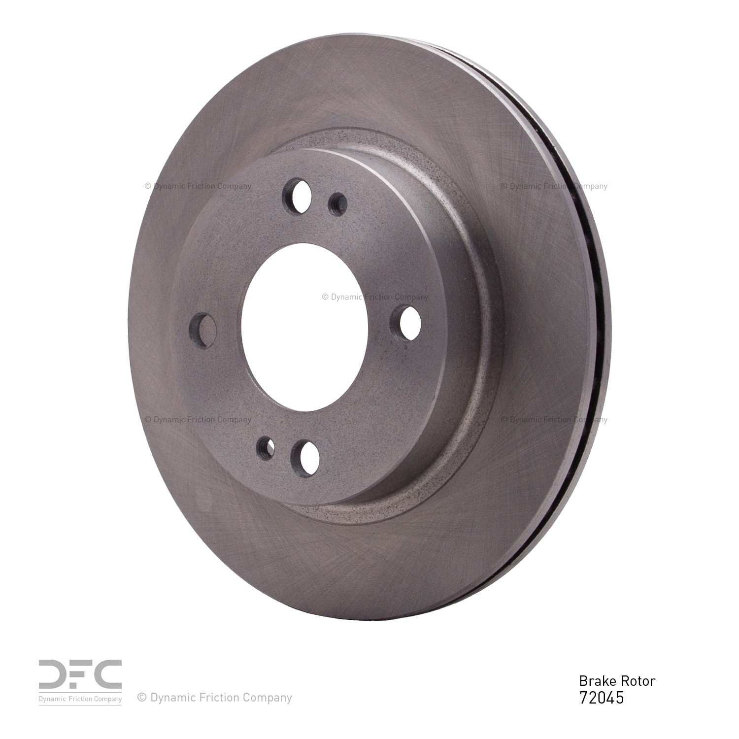 dynamic friction company disc brake rotor  frsport 600-72045