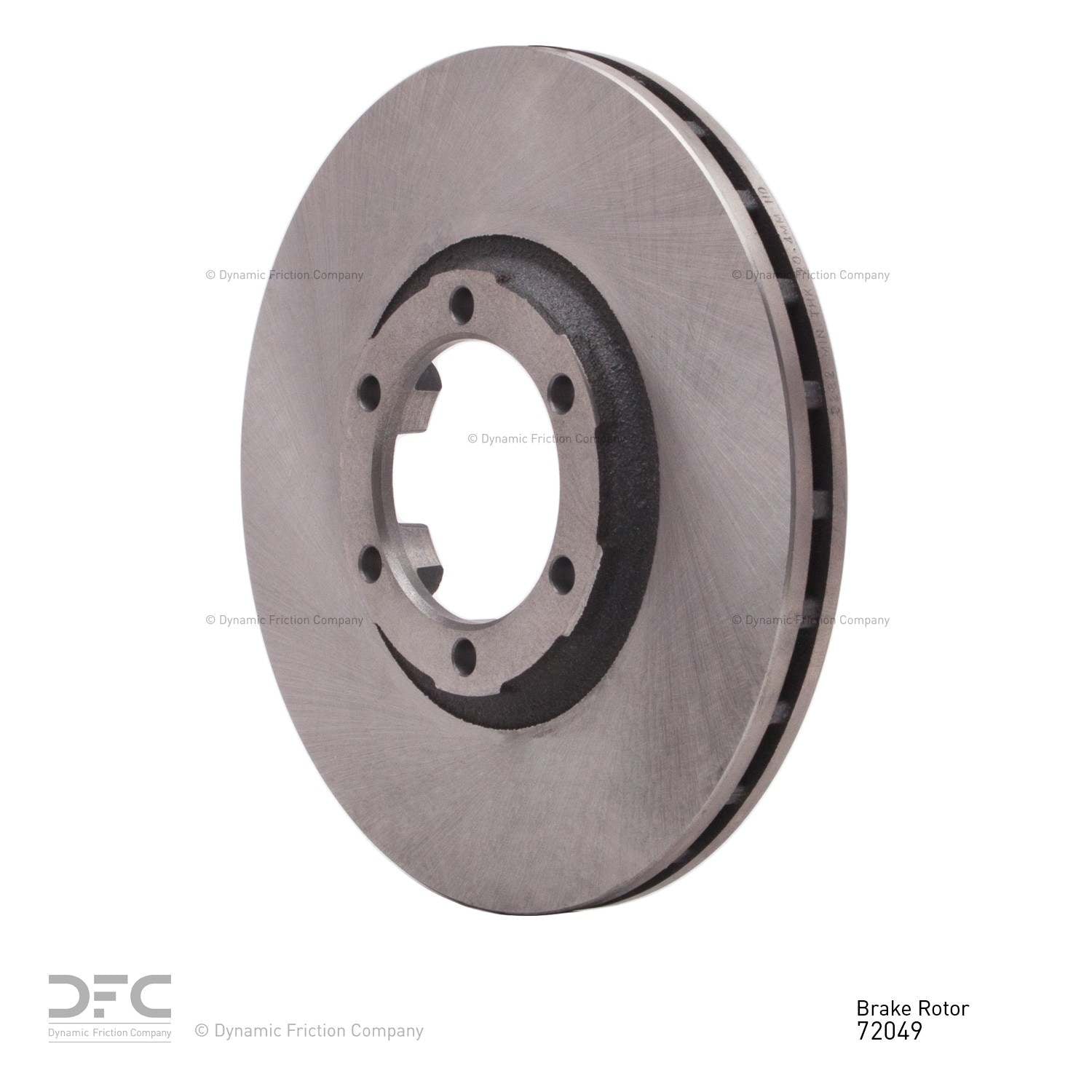 dynamic friction company disc brake rotor  frsport 600-72049