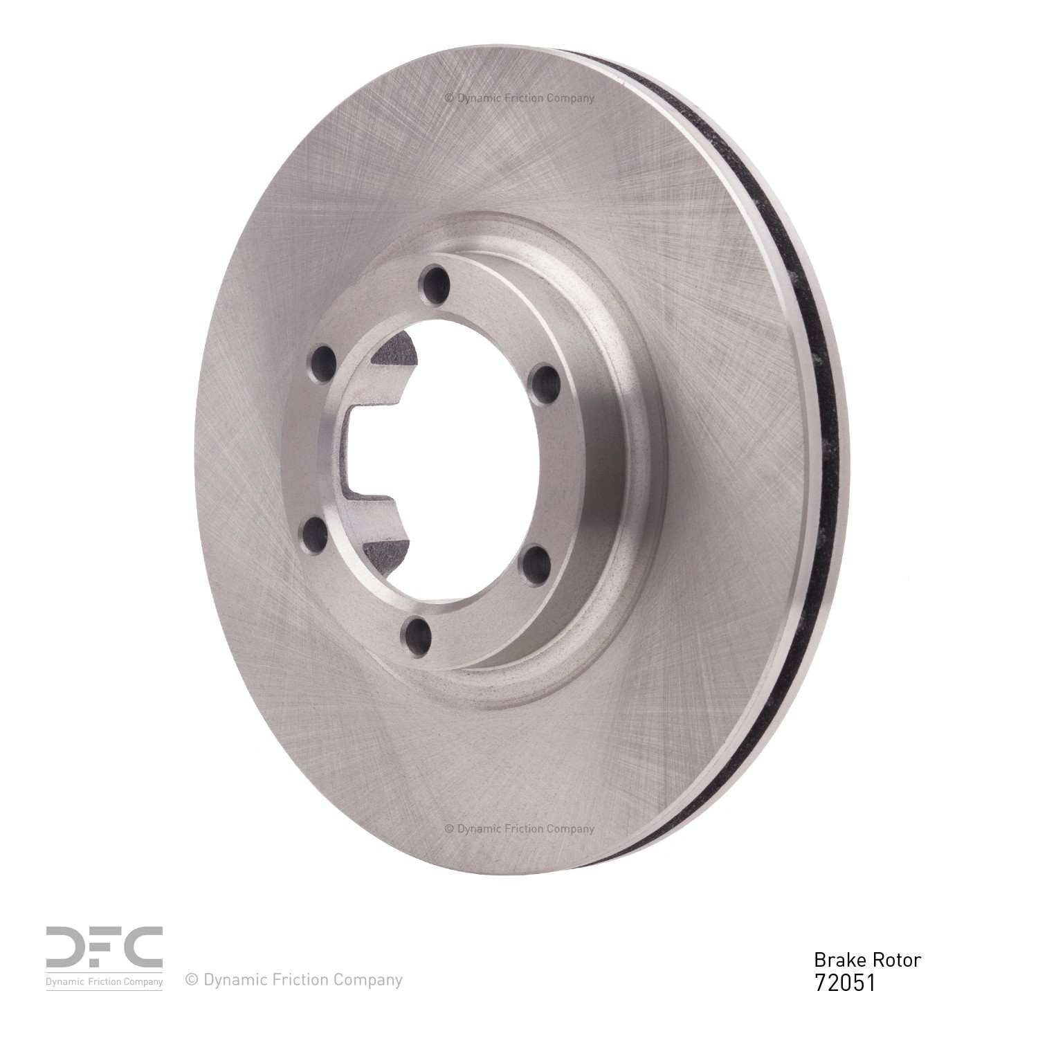 dynamic friction company disc brake rotor  frsport 600-72051