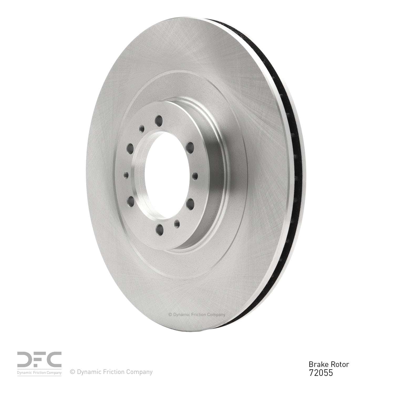 dynamic friction company disc brake rotor  frsport 600-72055