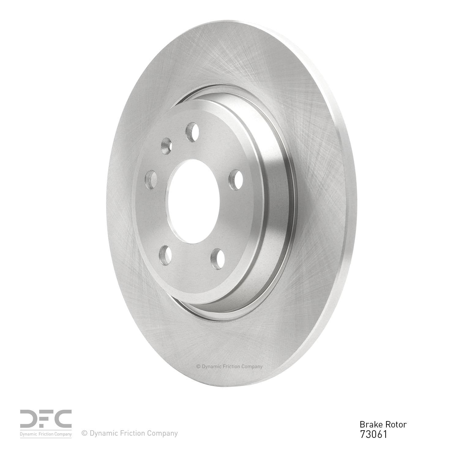 dynamic friction company disc brake rotor  frsport 600-73061