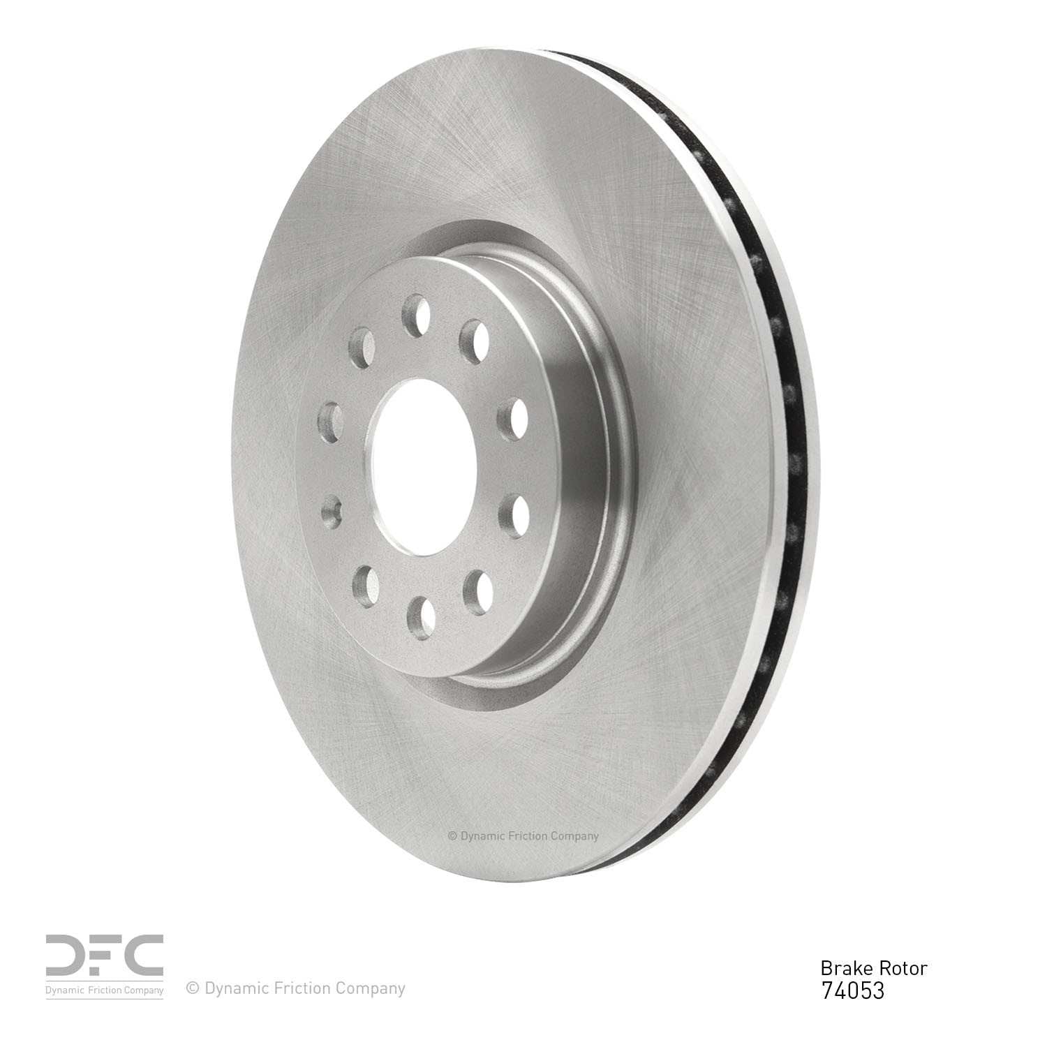 dynamic friction company disc brake rotor  frsport 600-74053