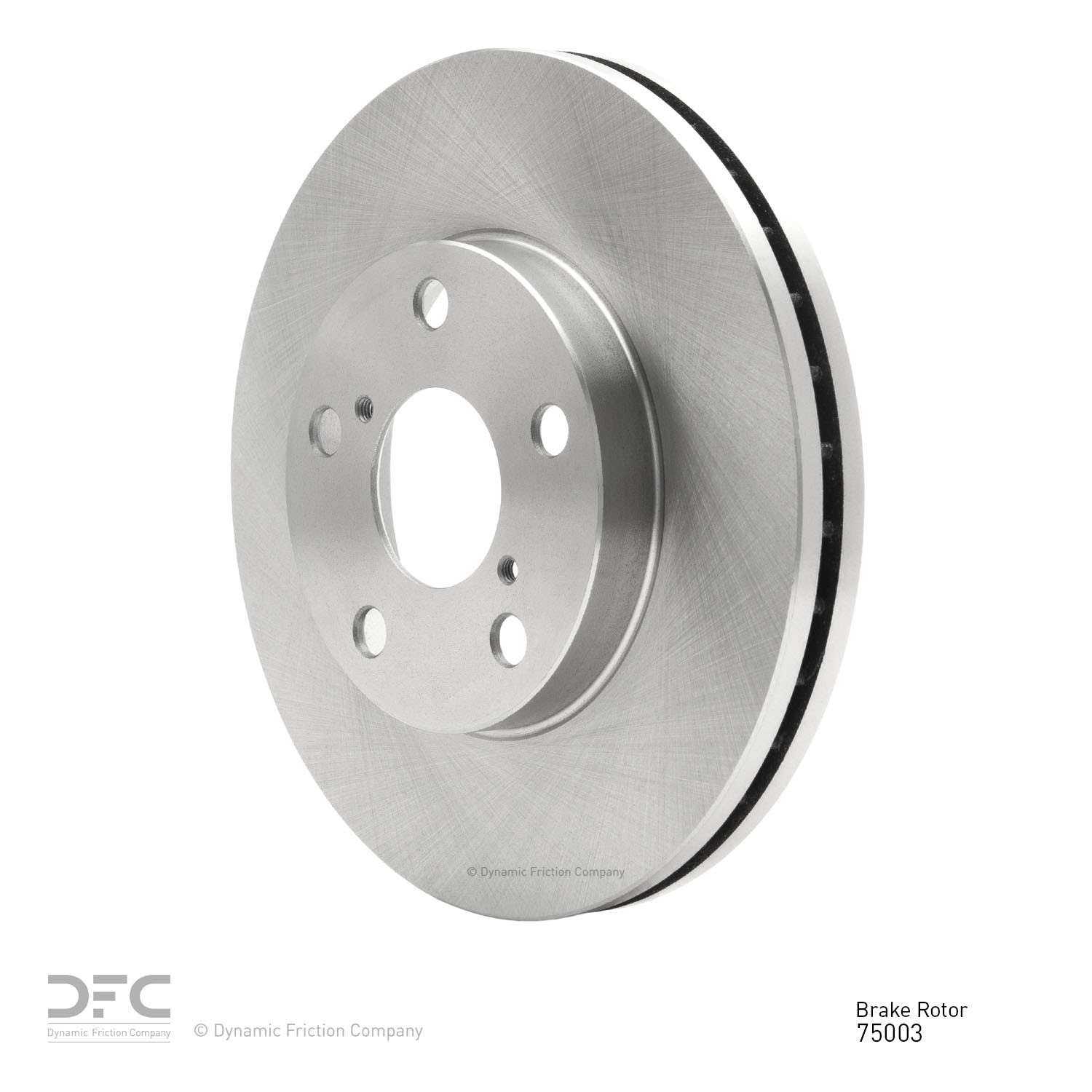 dynamic friction company disc brake rotor  frsport 600-75003