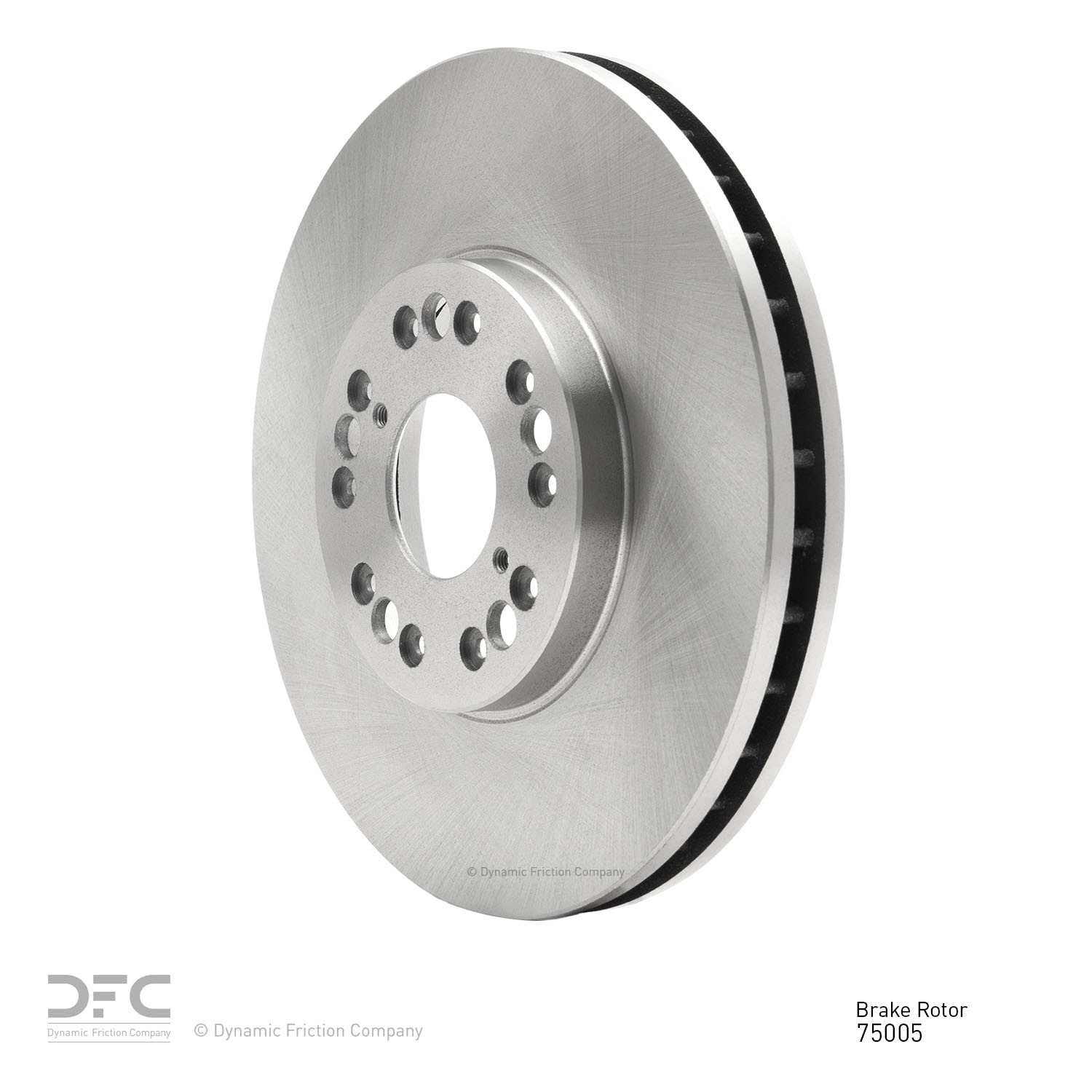 dynamic friction company disc brake rotor  frsport 600-75005