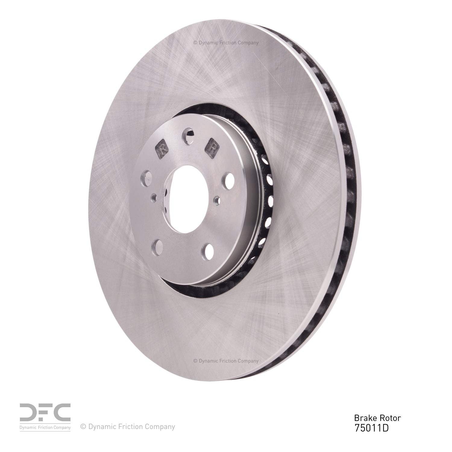 dynamic friction company disc brake rotor  frsport 600-75011d