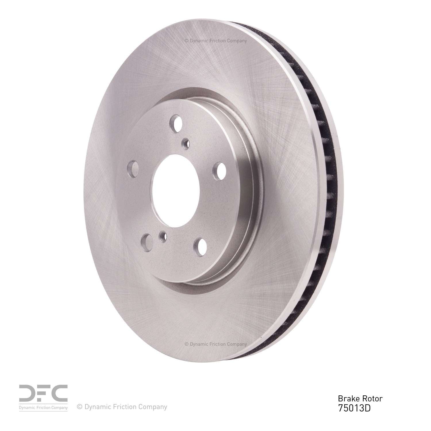 dynamic friction company disc brake rotor  frsport 600-75013d