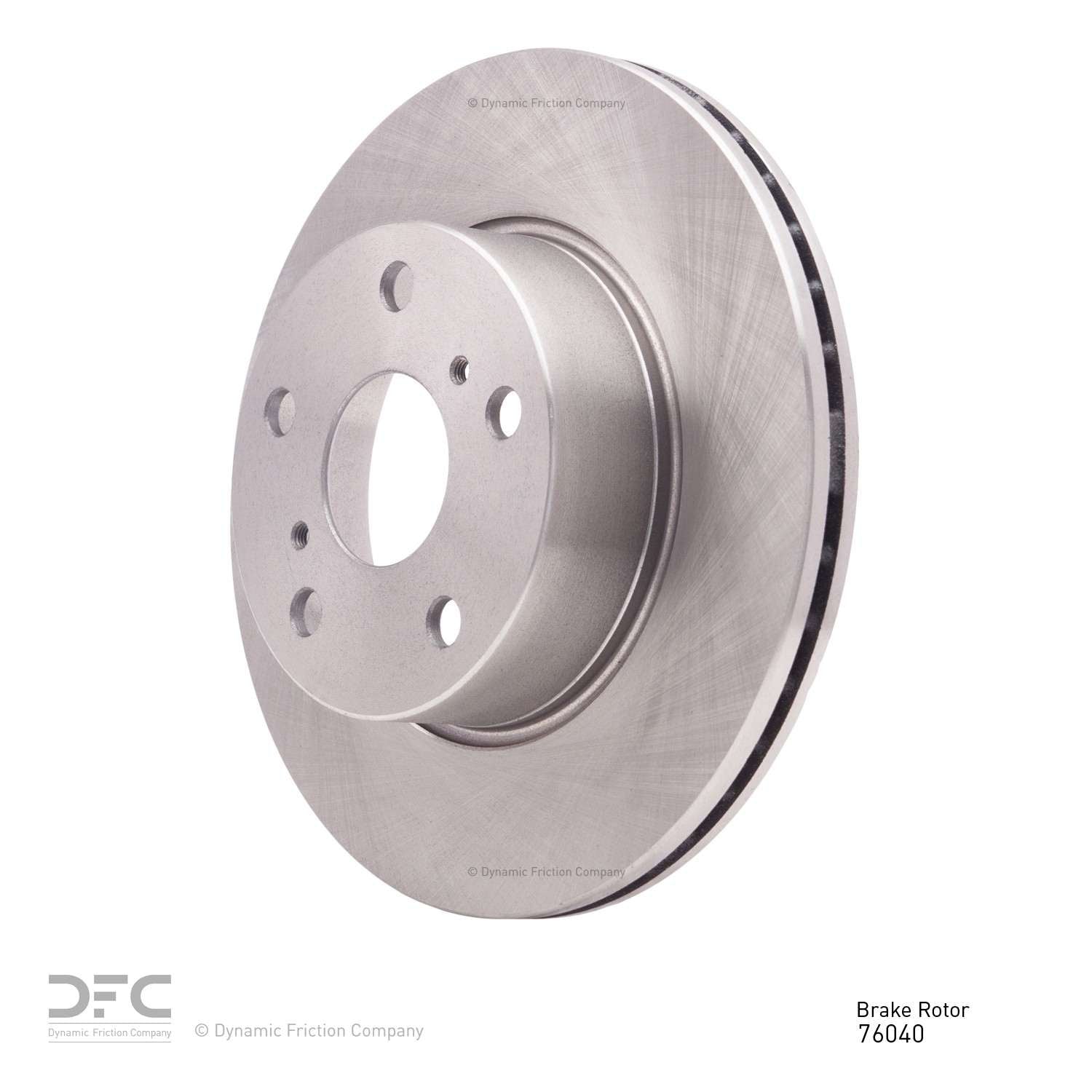 dynamic friction company disc brake rotor  frsport 600-76040