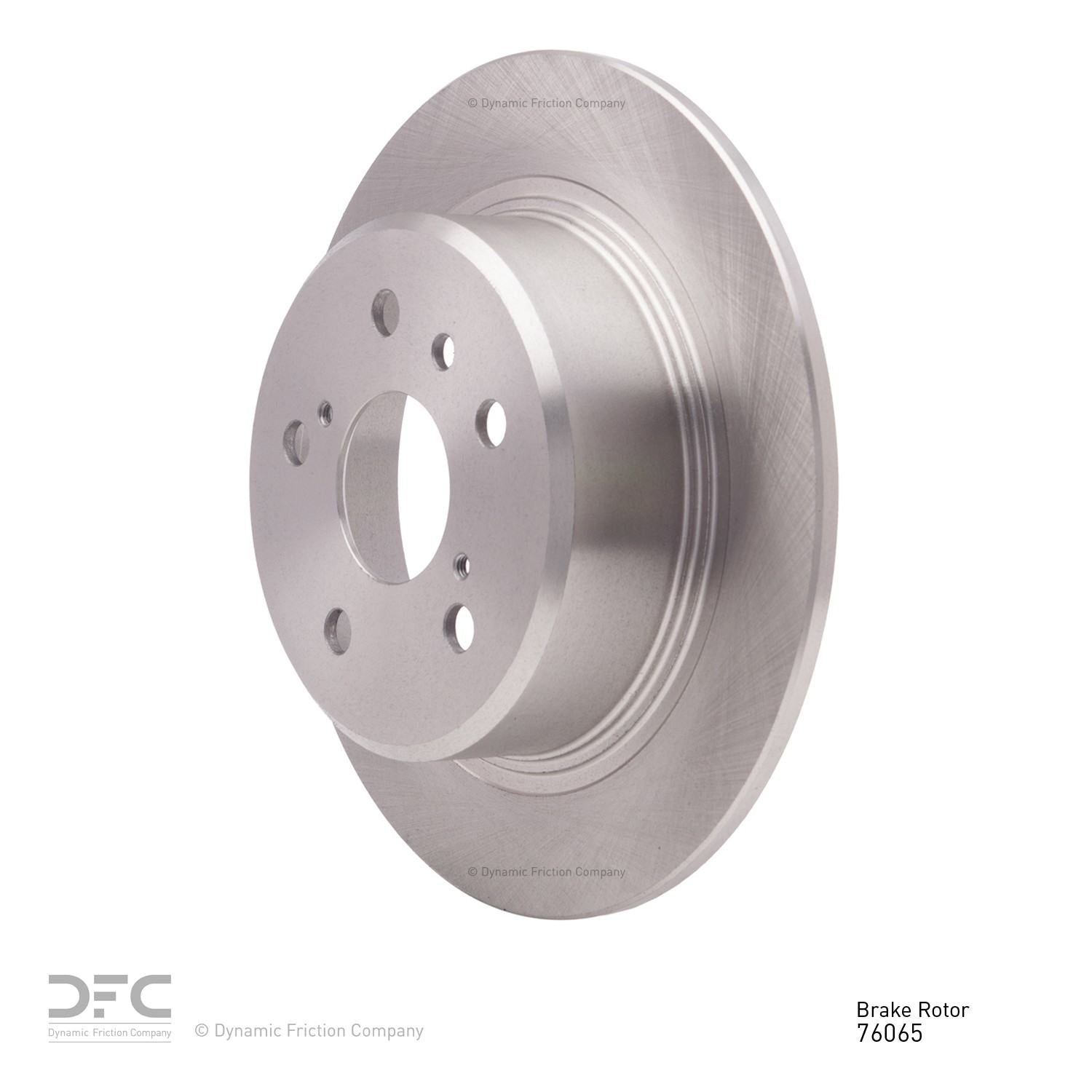 dynamic friction company disc brake rotor  frsport 600-76065