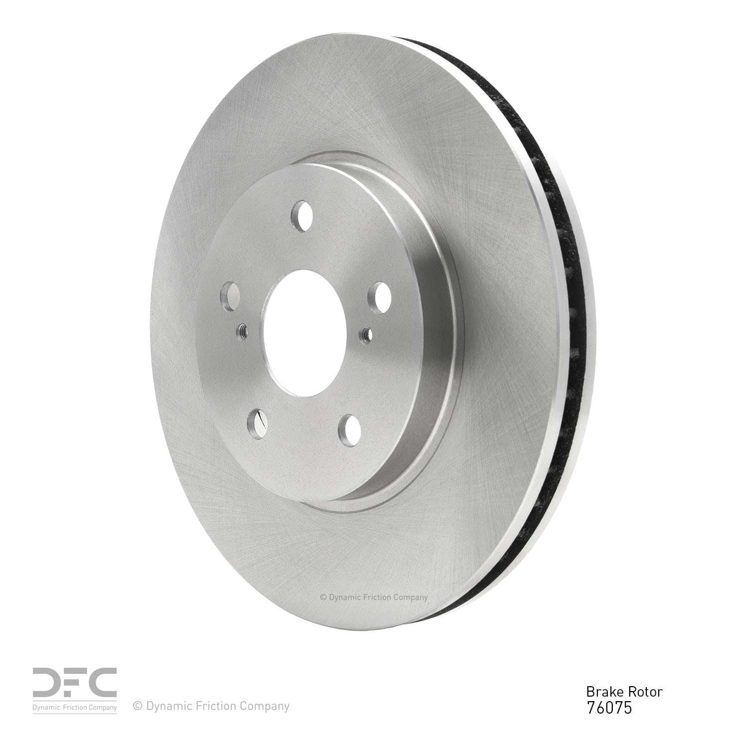 dynamic friction company disc brake rotor  frsport 600-76075