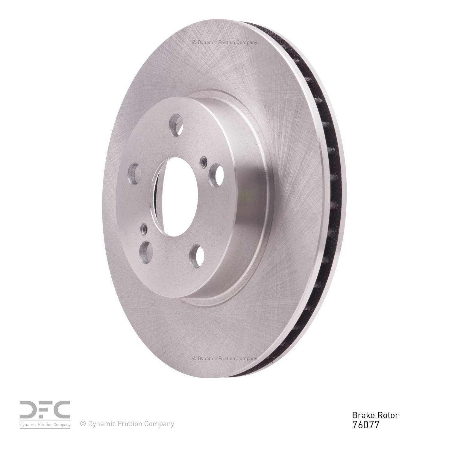 dynamic friction company disc brake rotor  frsport 600-76077