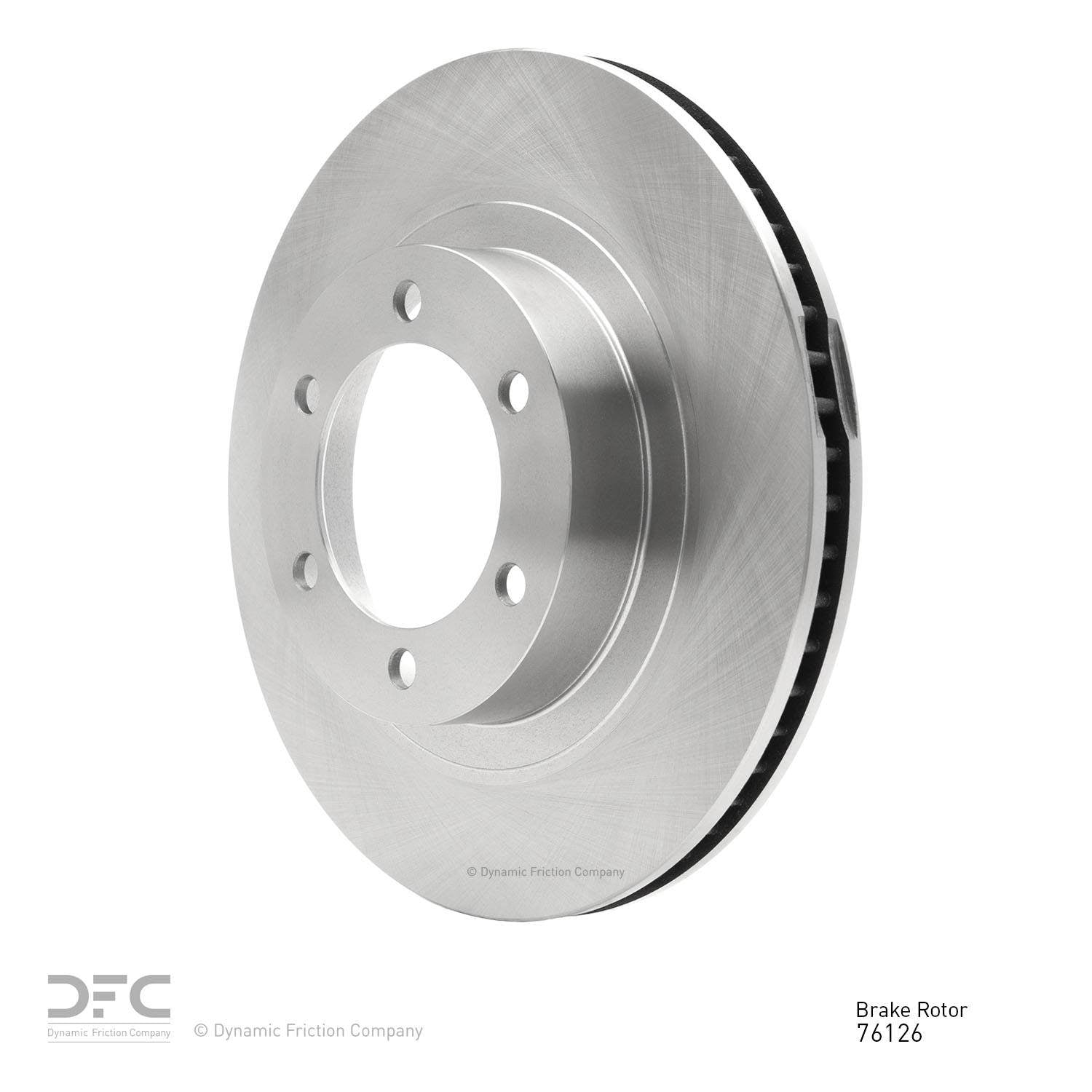 dynamic friction company disc brake rotor  frsport 600-76126