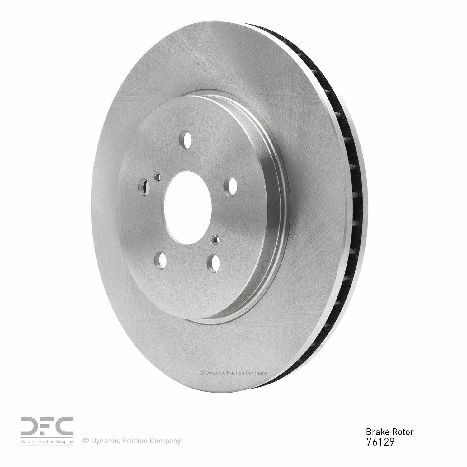 dynamic friction company disc brake rotor  frsport 600-76129