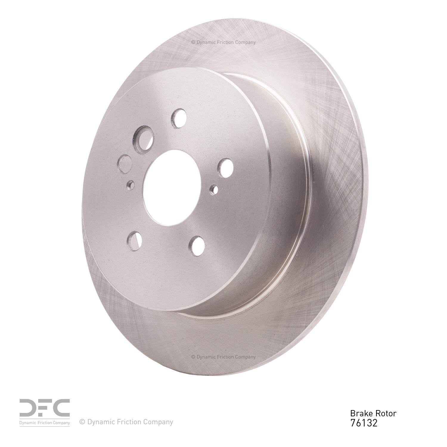 dynamic friction company disc brake rotor  frsport 600-76132