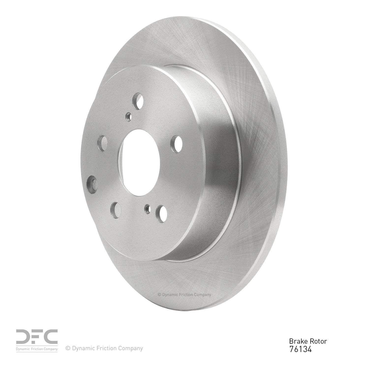 dynamic friction company disc brake rotor  frsport 600-76134