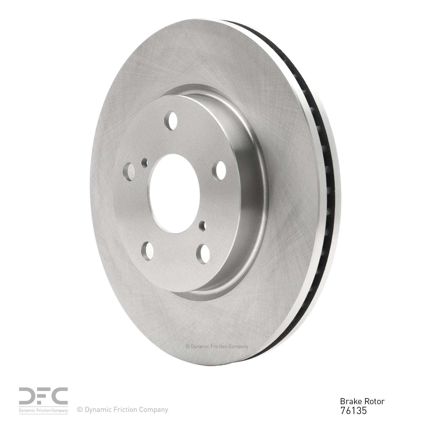 dynamic friction company disc brake rotor  frsport 600-76135