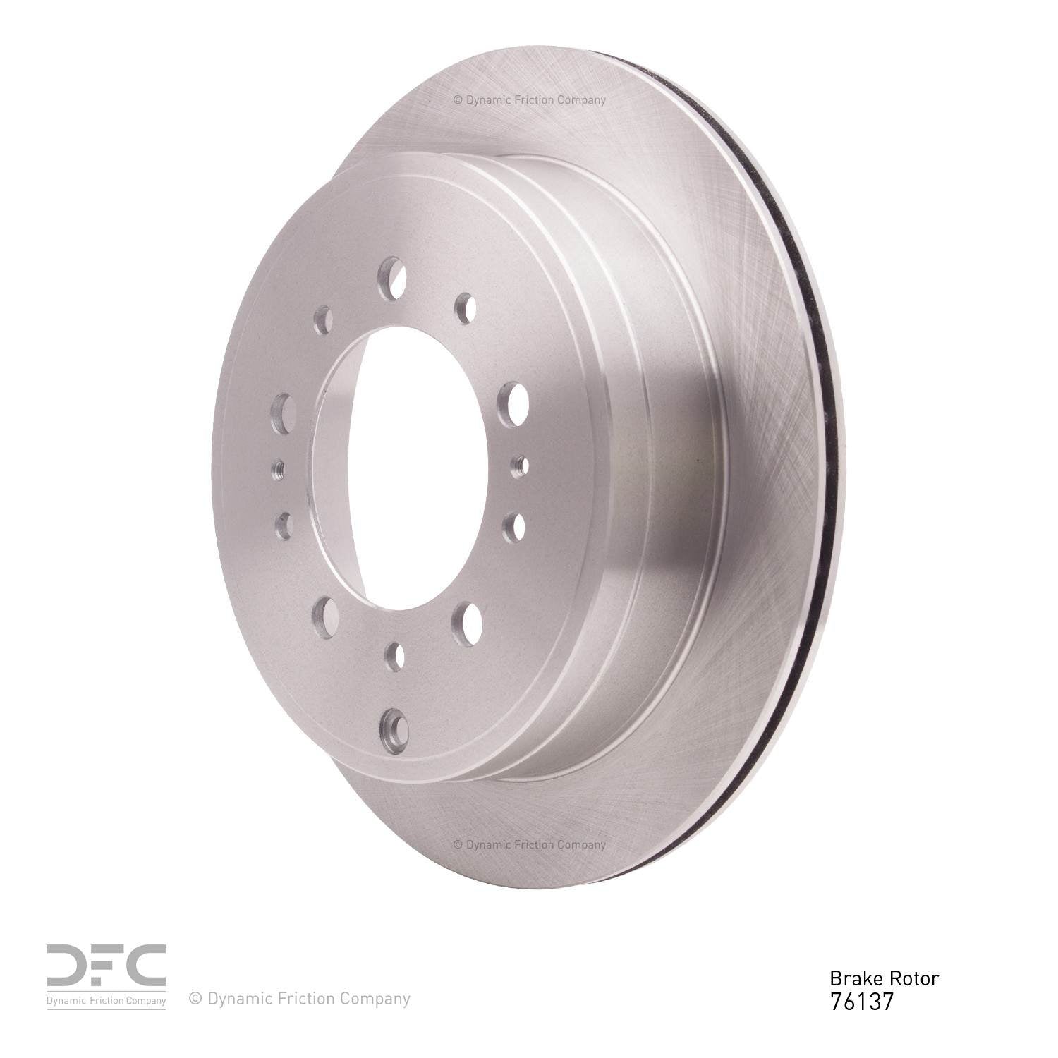 dynamic friction company disc brake rotor  frsport 600-76137