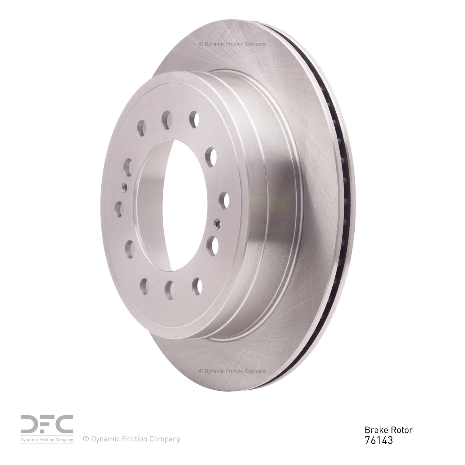 dynamic friction company disc brake rotor  frsport 600-76143