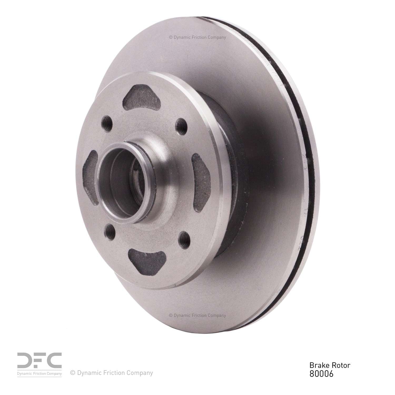 dynamic friction company disc brake rotor  frsport 600-80006