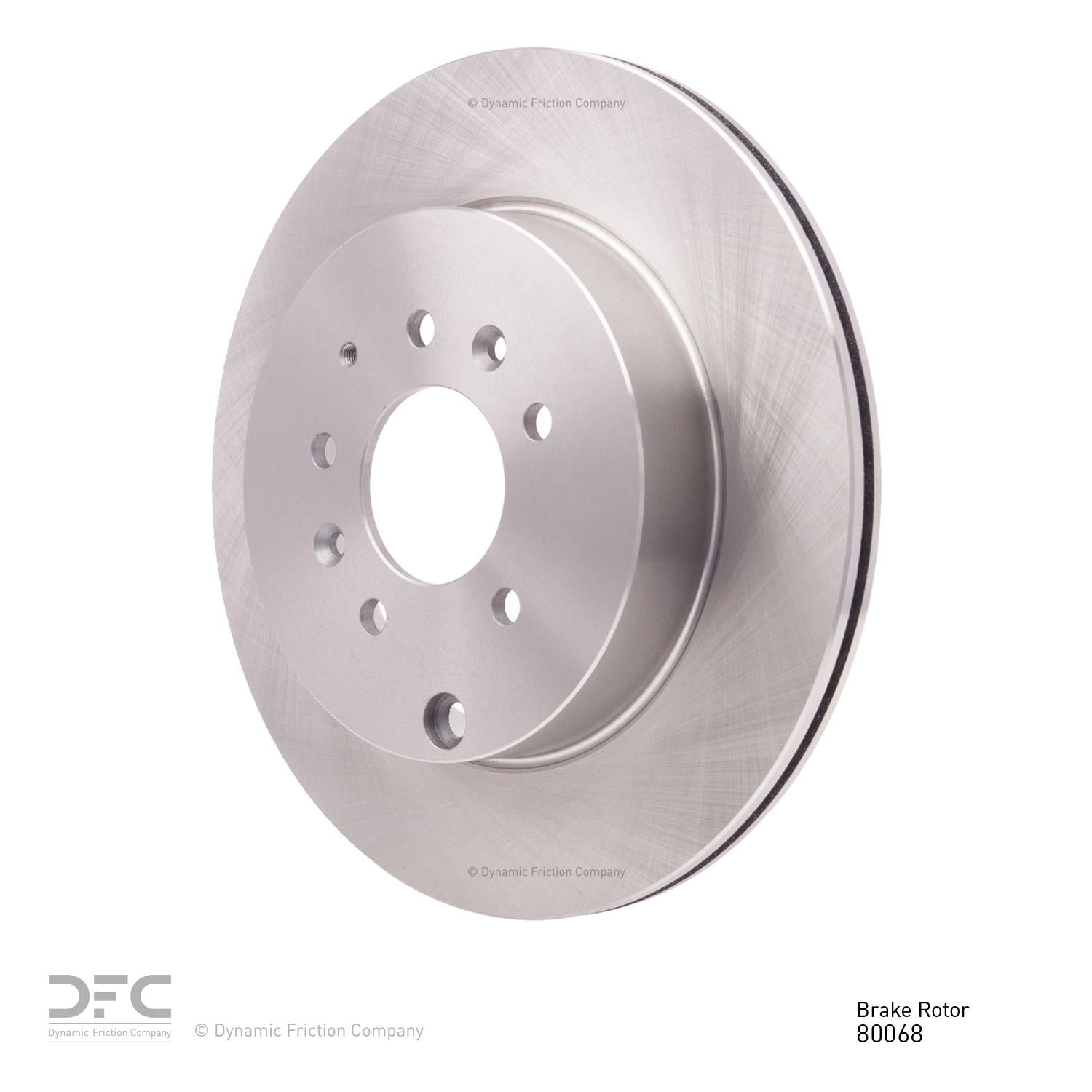 dynamic friction company disc brake rotor  frsport 600-80068