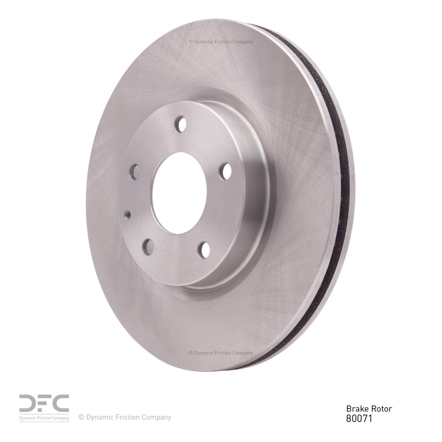 dynamic friction company disc brake rotor  frsport 600-80071