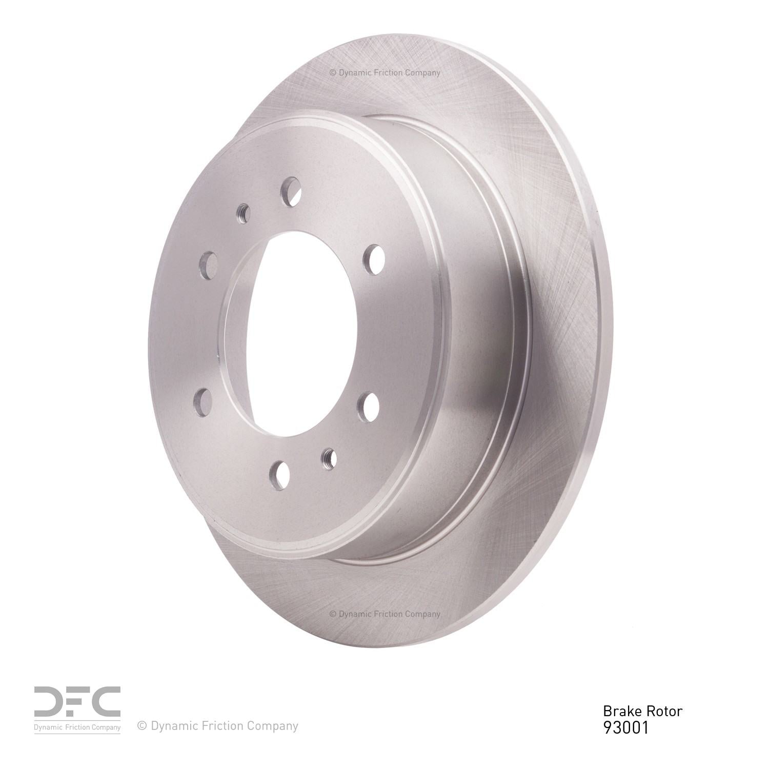 dynamic friction company disc brake rotor  frsport 600-93001