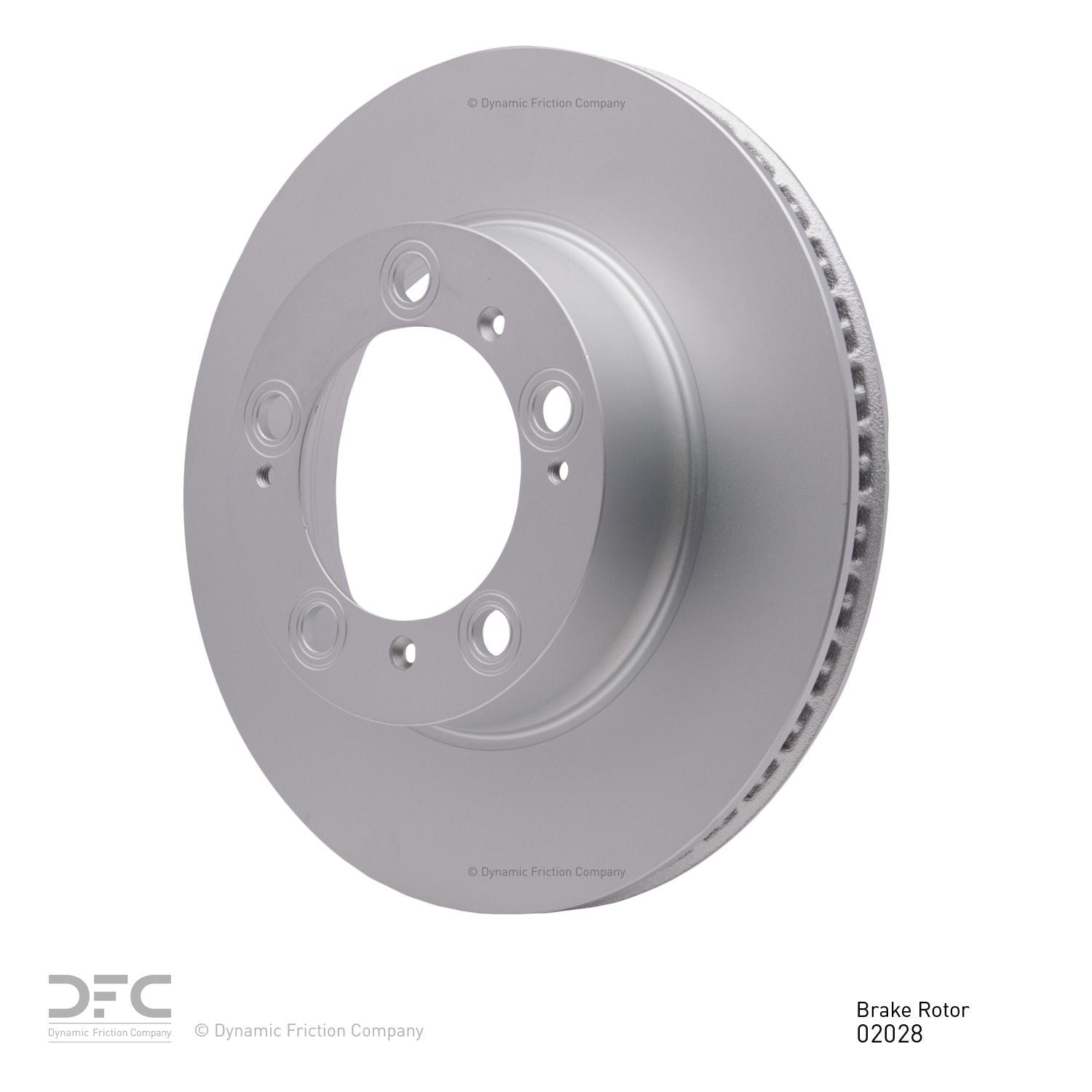 dynamic friction company disc brake rotor  frsport 604-02028