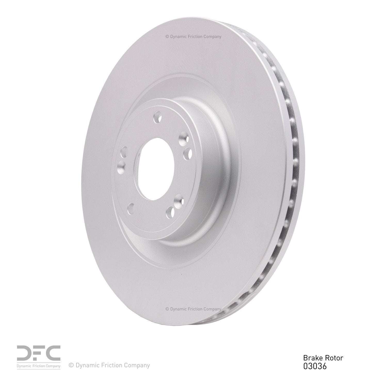 dynamic friction company disc brake rotor  frsport 604-03036